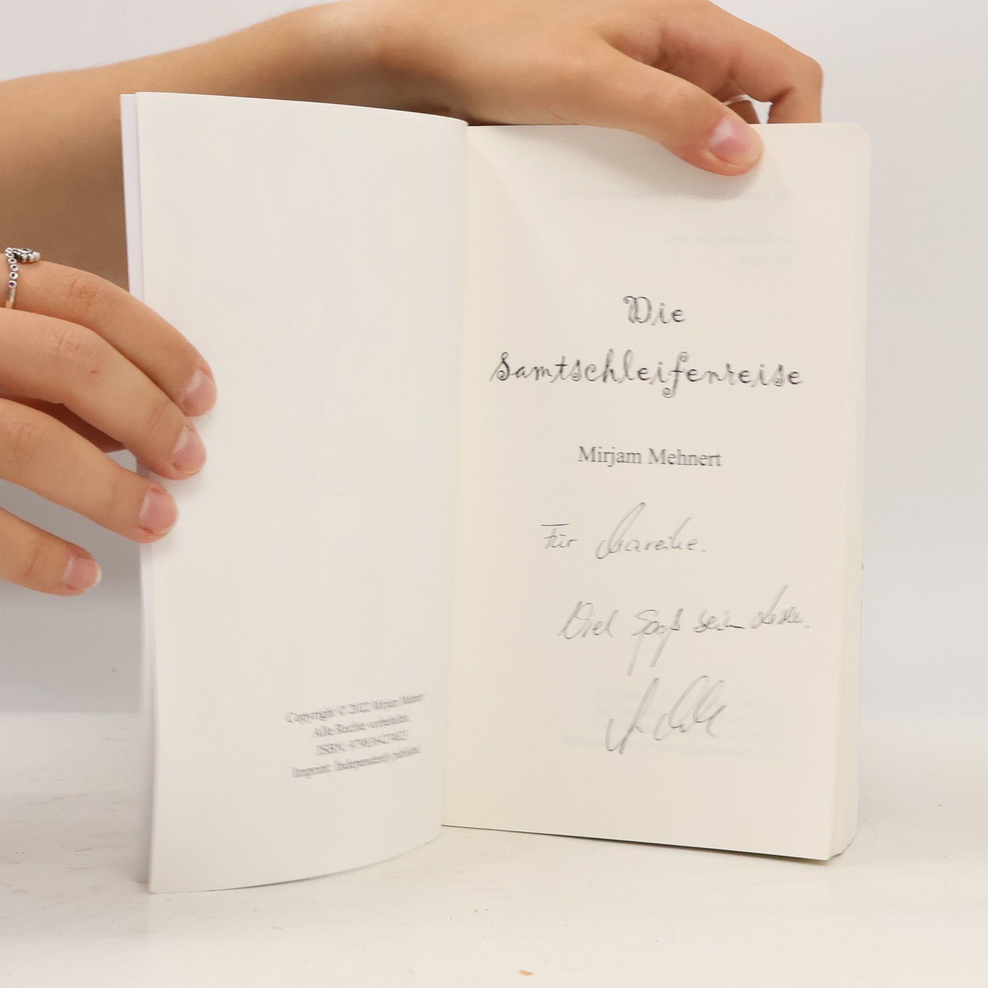 Mirjam Mehnert Die Samtschleifenreise