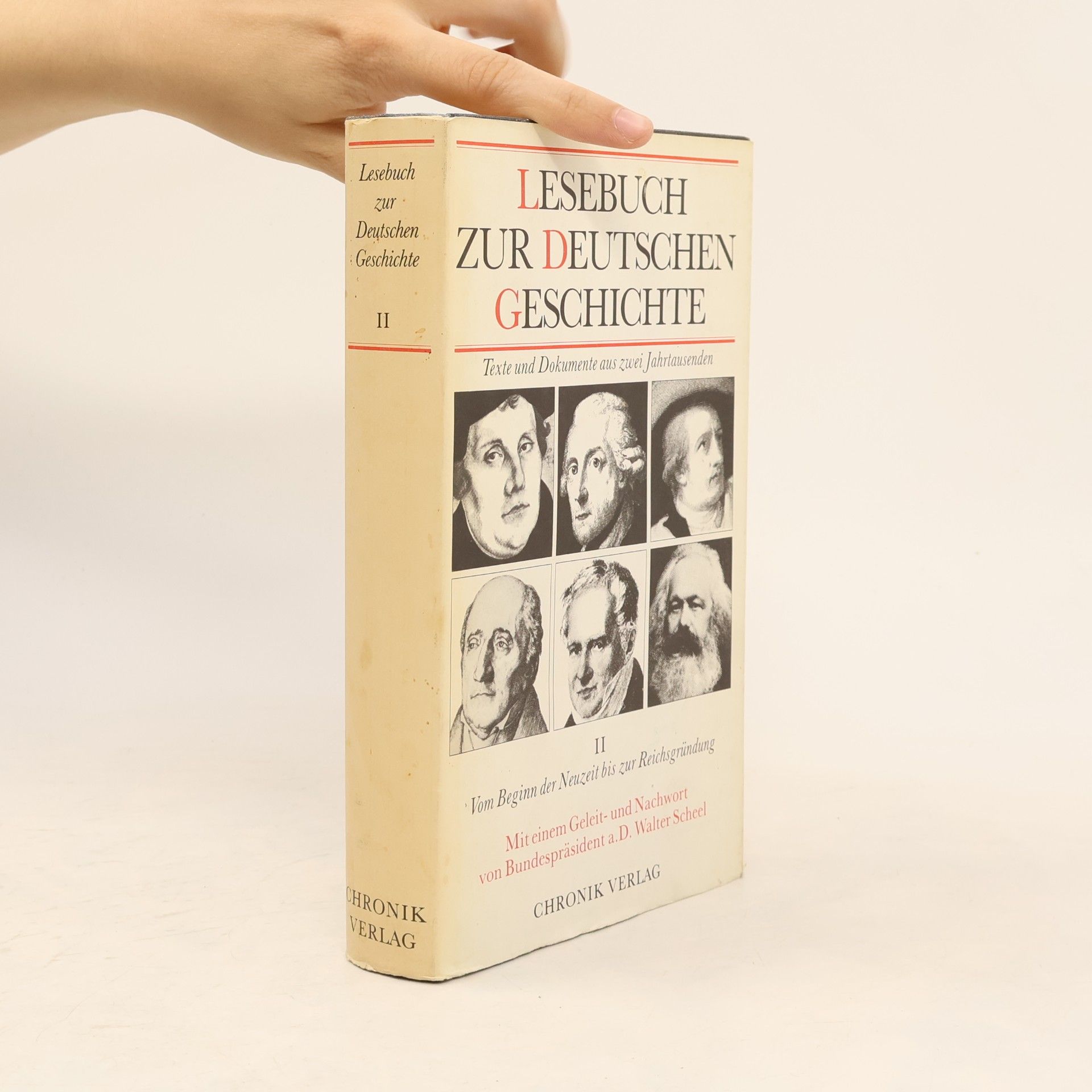 Autorenkollektiv Lesebuch zur Deutschen Geschichte II. Vom Beginn der Neuzeit bis zur Reichsgründung