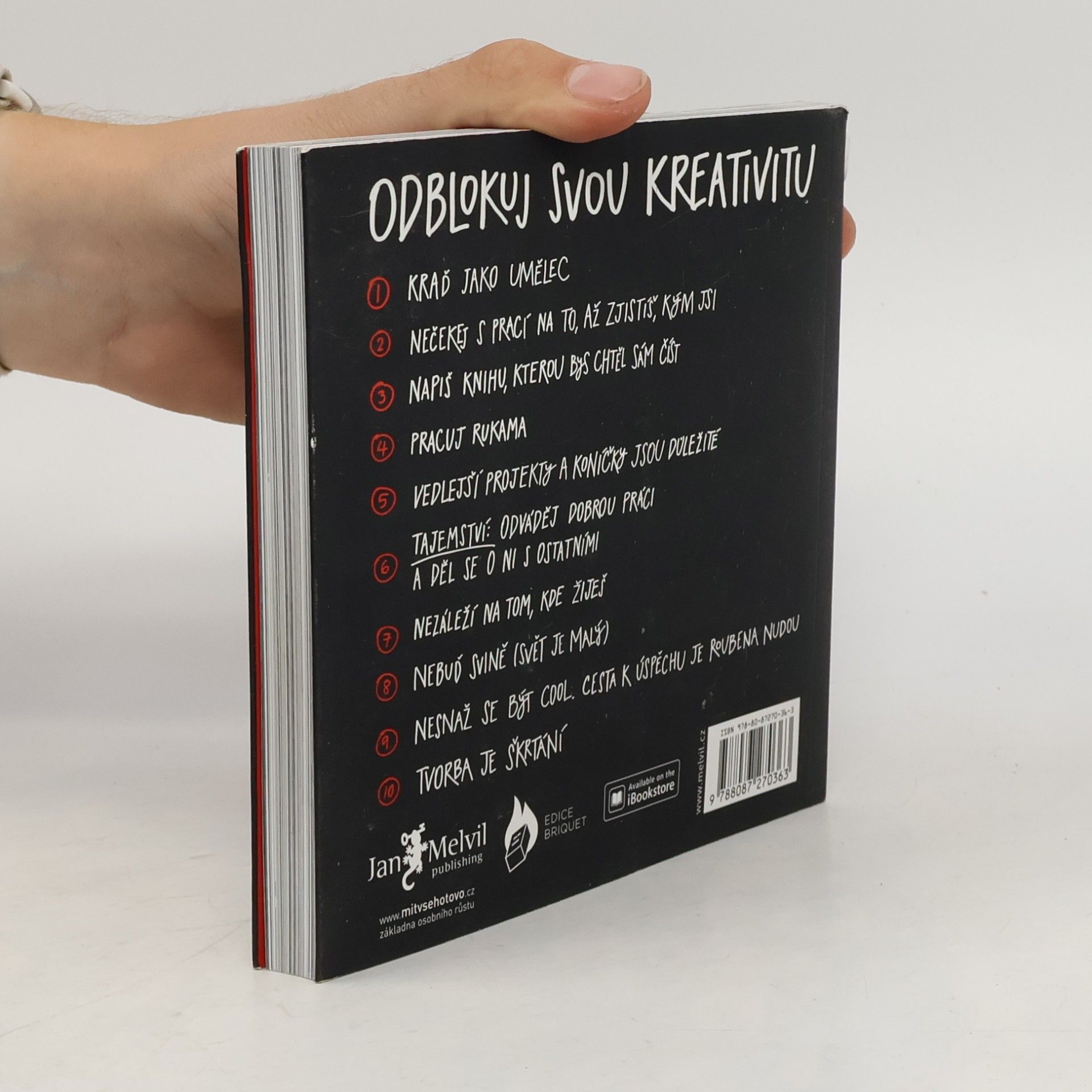 Austin Kleon Kraď jako umělec. 10 věcí, které ti nikdo neřekl o kreativitě