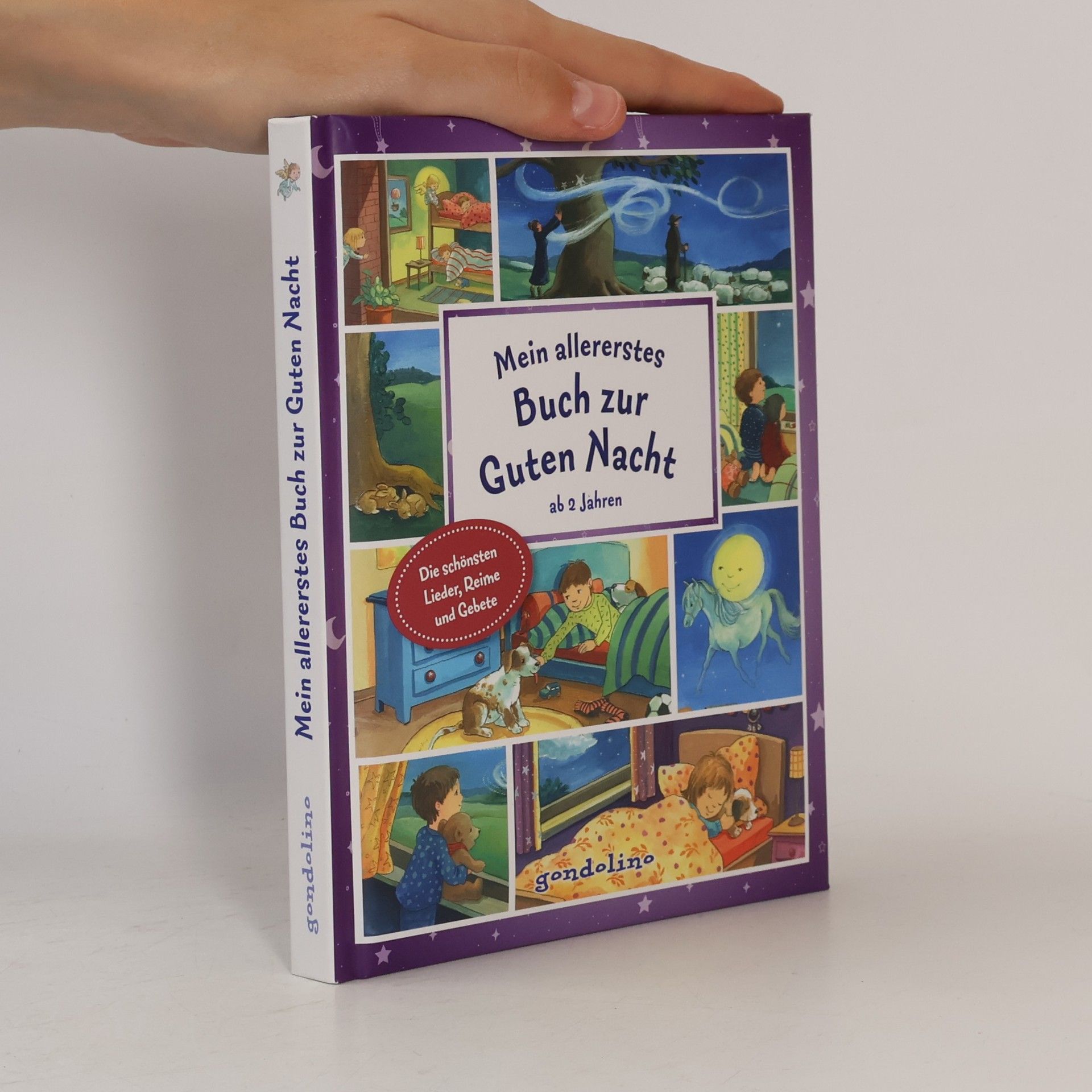 Mein allererstes Buch zur Guten Nacht ab 2 Jahre. Einschlafhilfe mit Geschichten, Liedtexten und Kindergebeten zum Vorlesen