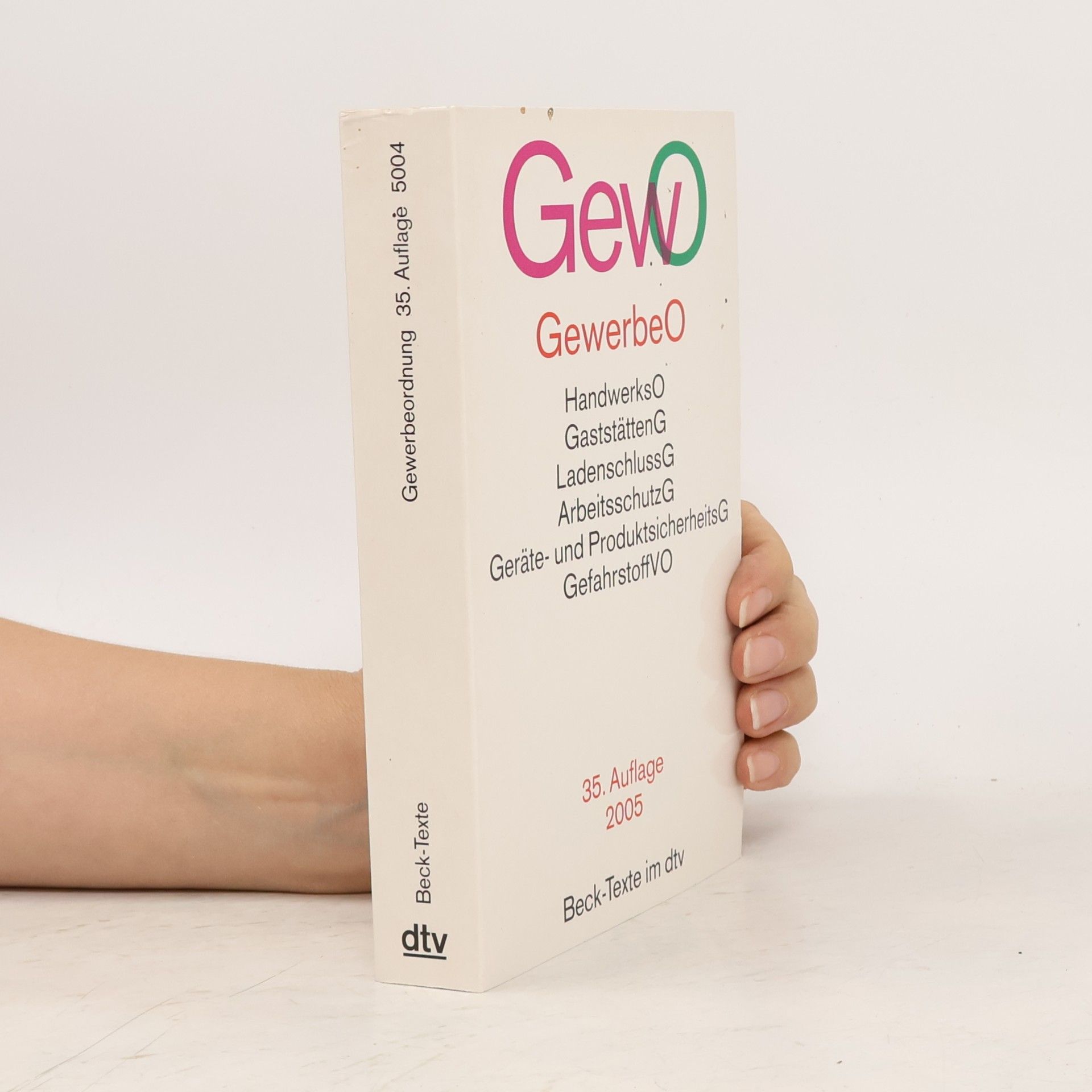 Autores varios Gewerbeordnung