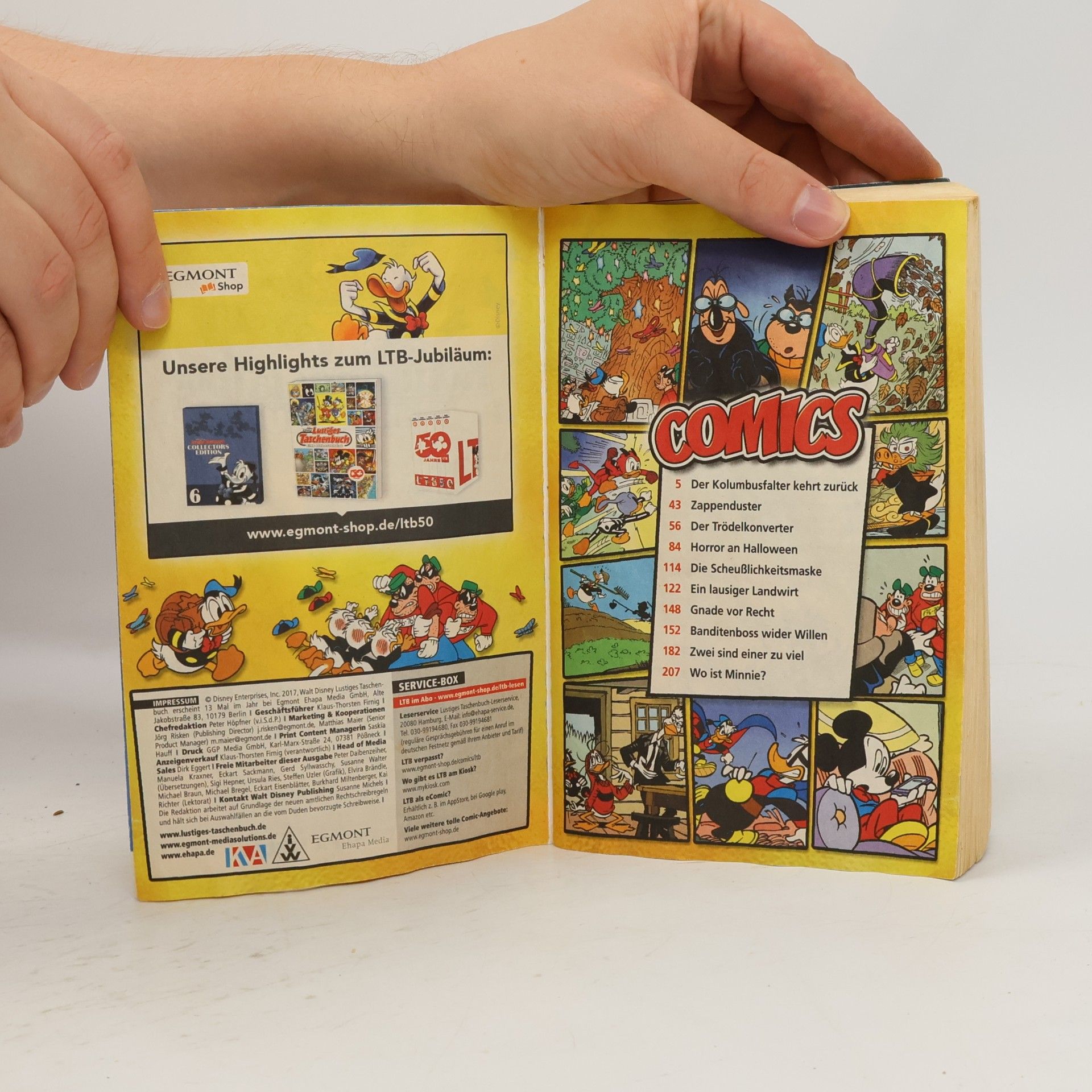 Walt Disney Lustiges Taschenbuch 499. Der Kolumbusfalter kehrt zurück!