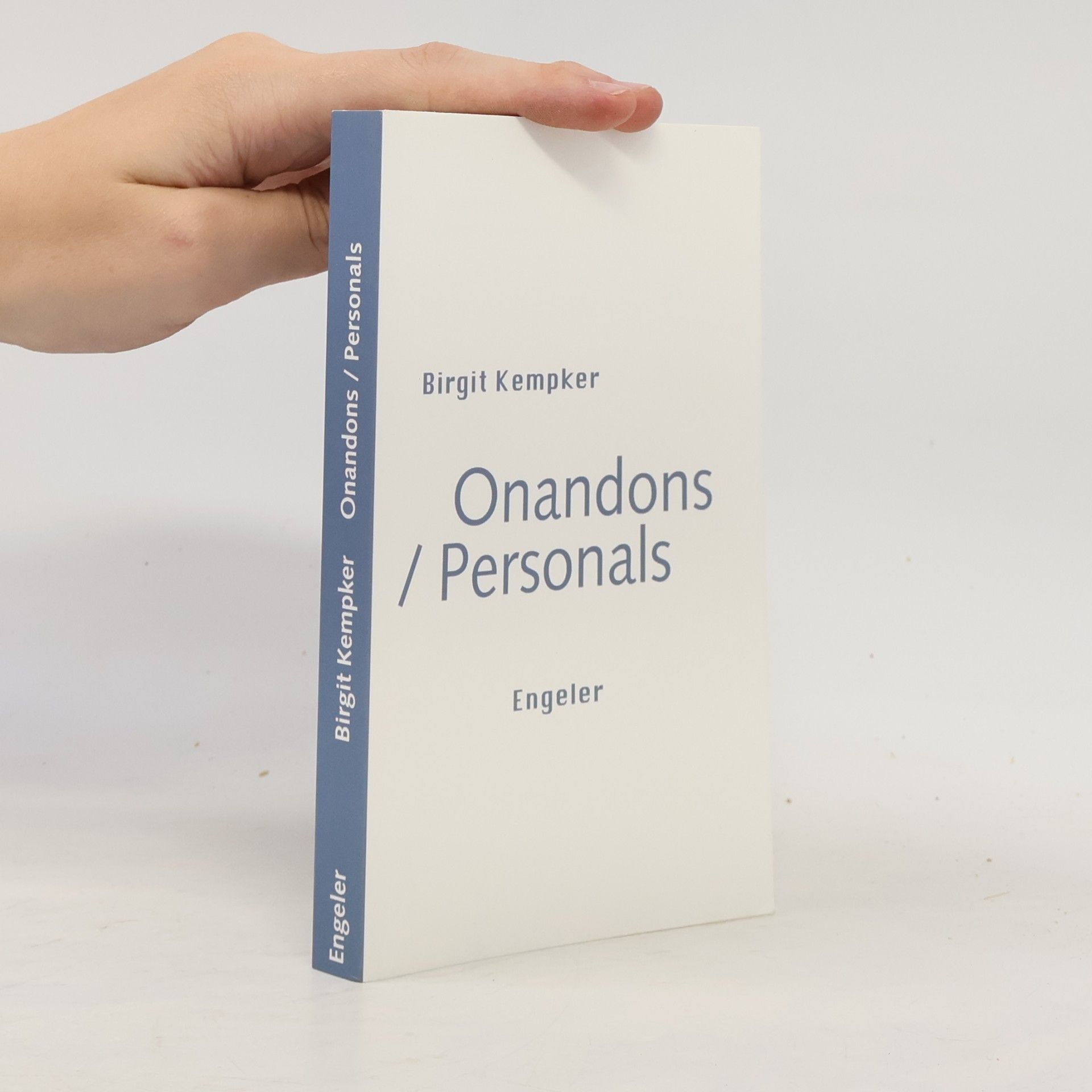 Birgit Kempker Onandons/Personals (Neue Sammlung)