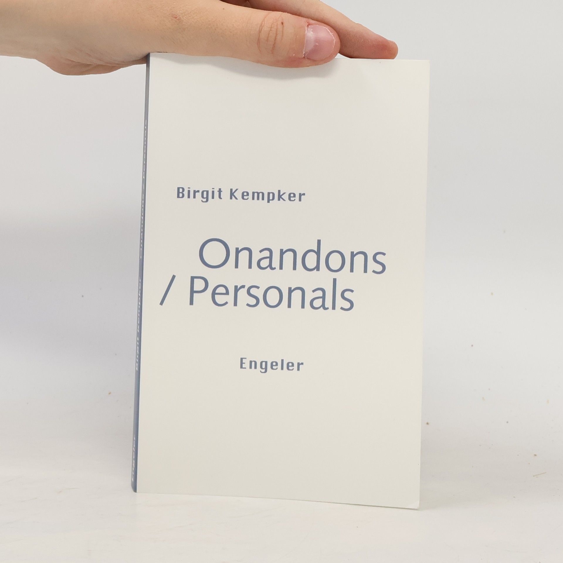 Birgit Kempker Onandons/Personals (Neue Sammlung)