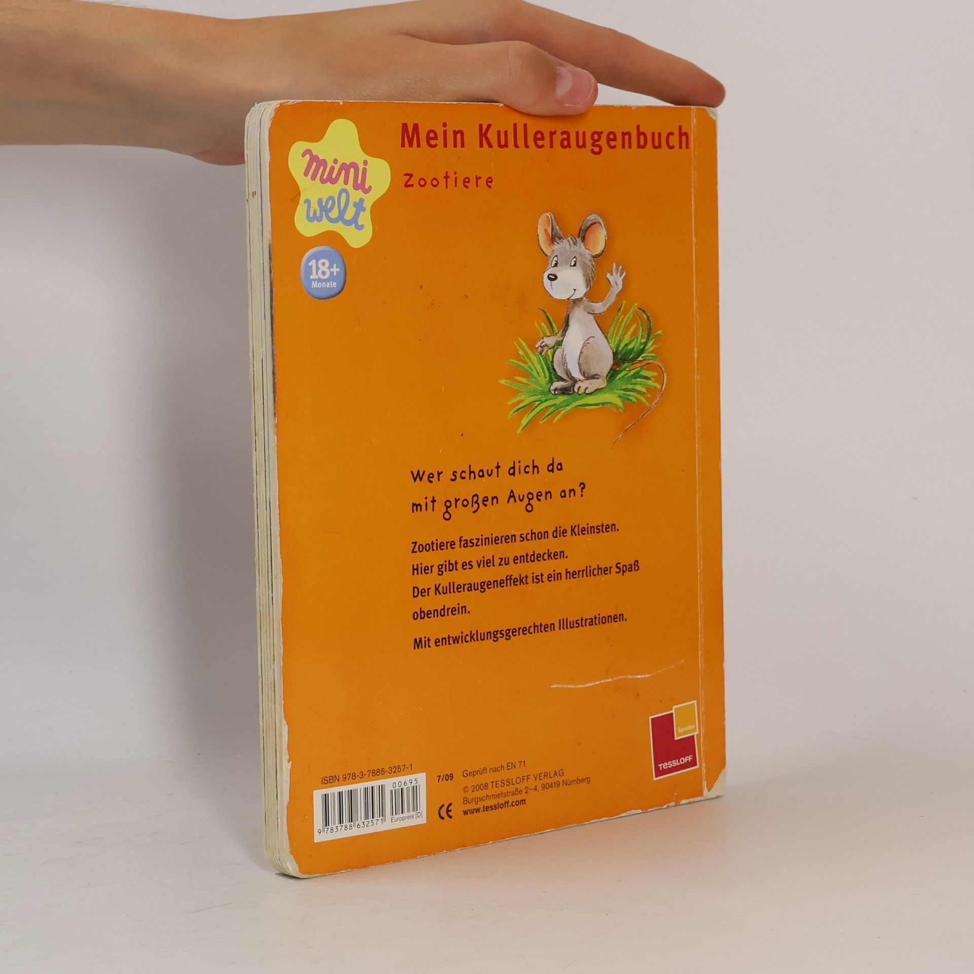 Mein Kulleraugenbuch - Zootiere