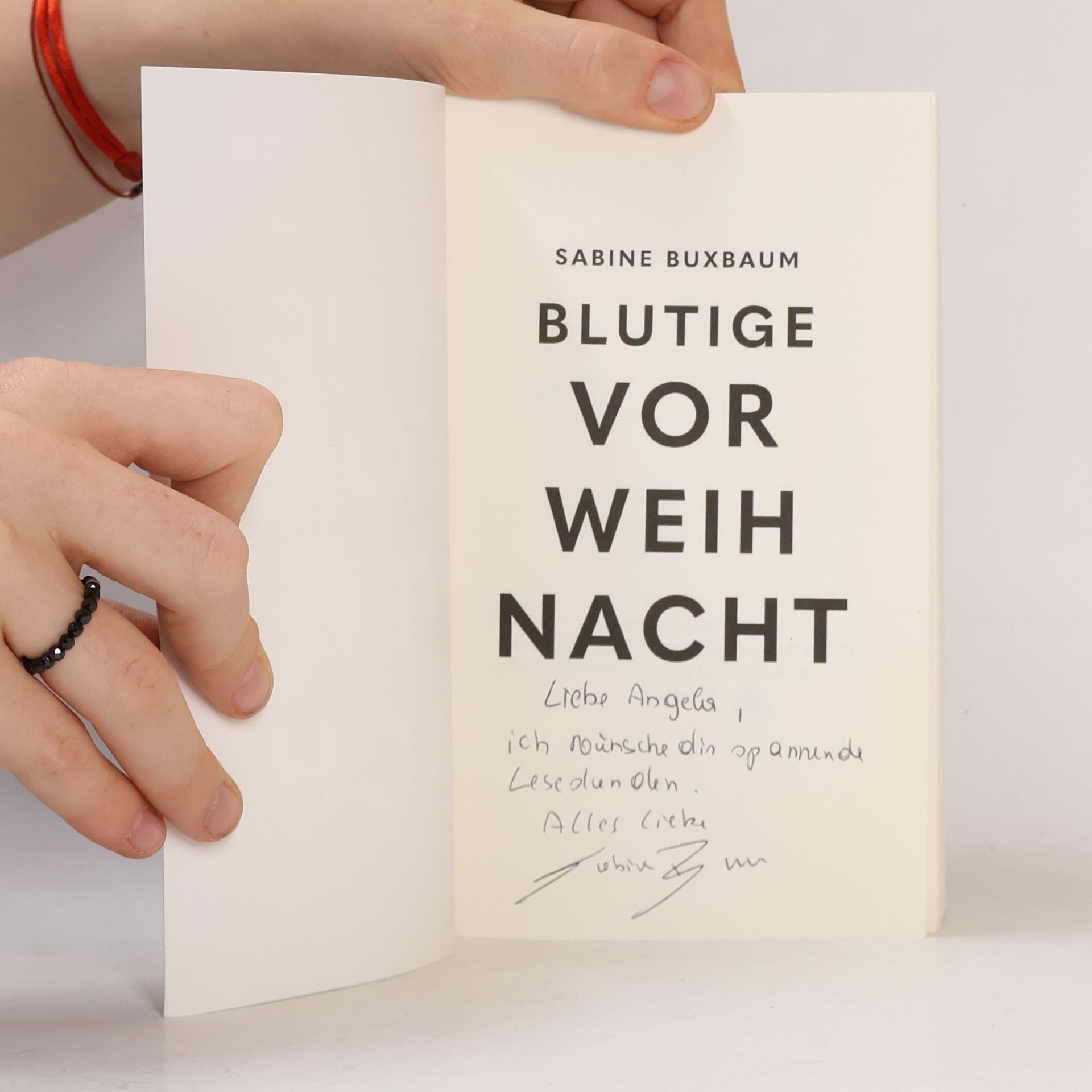 Sabine Buxbaum Blutige Vorweihnacht
