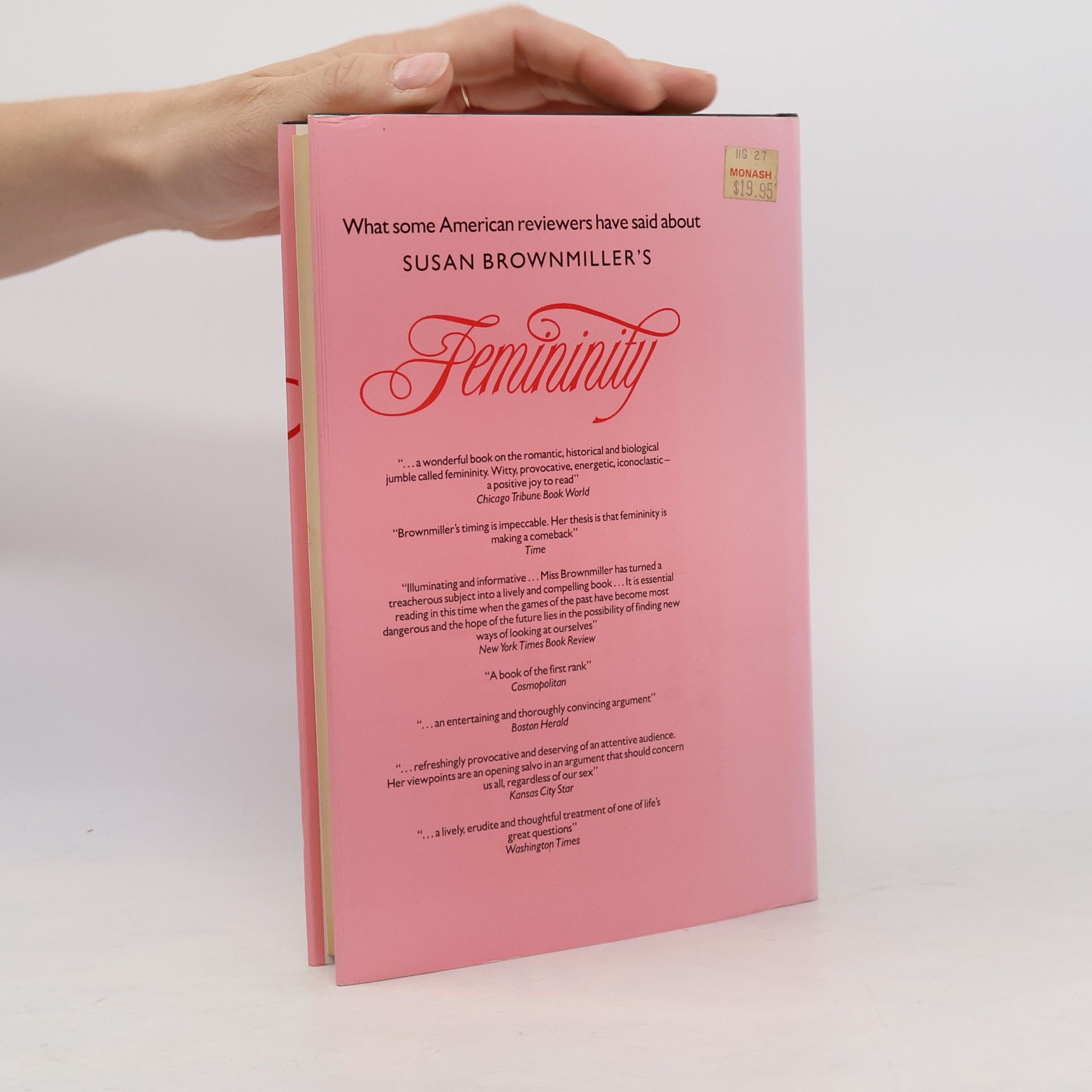 Susan Brownmiller Femininity
