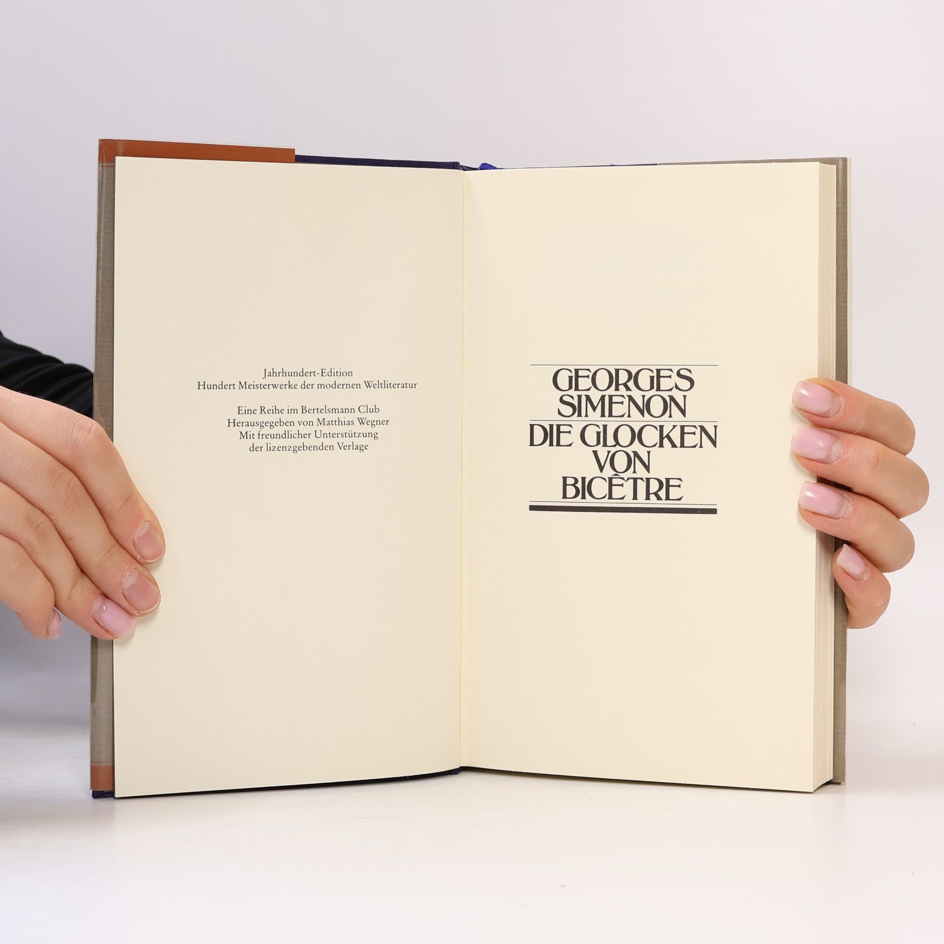 Georges Simenon Die Glocken von Bicétre
