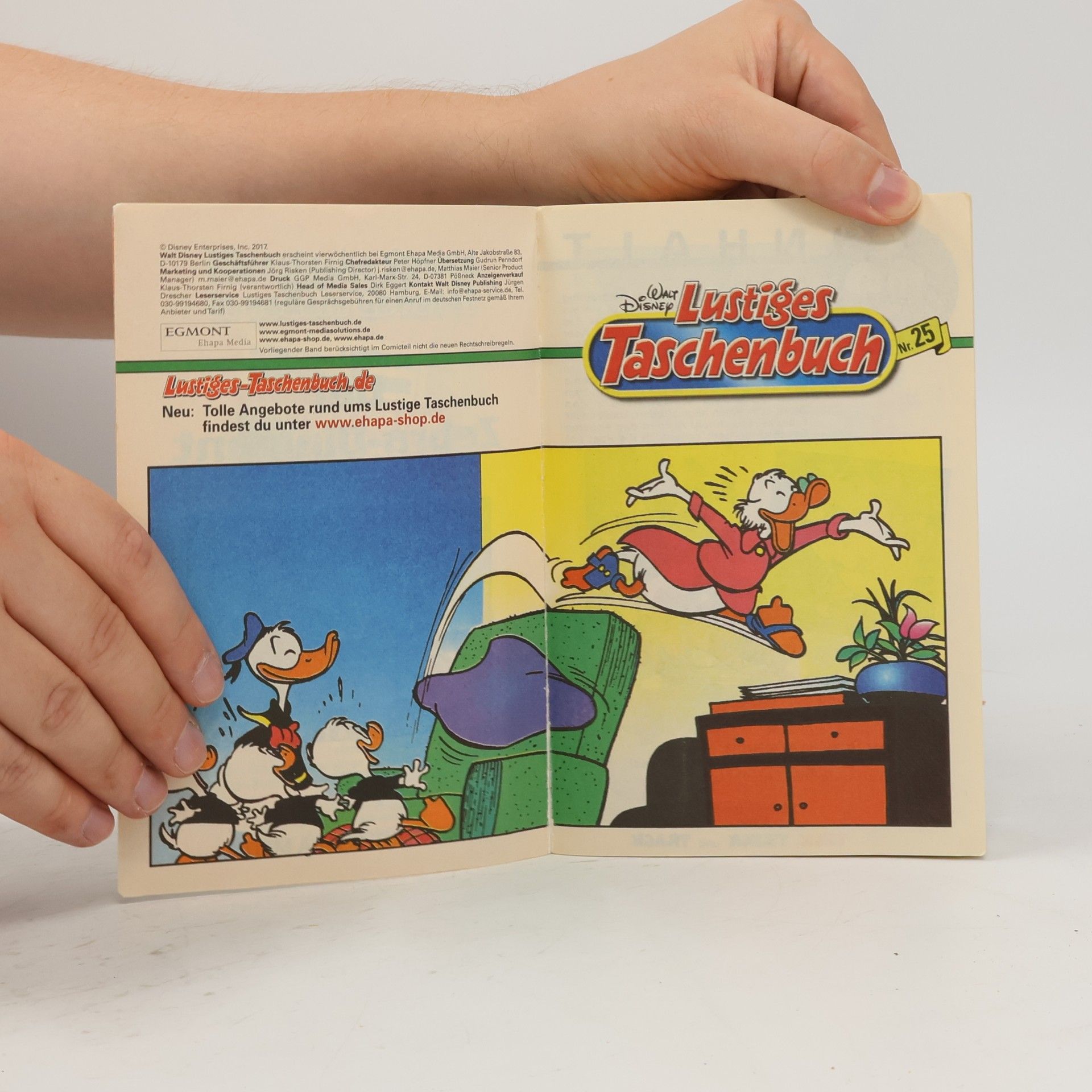 Walt Disney Lustiges Taschenbuch 25. Der Zebra-Diamant