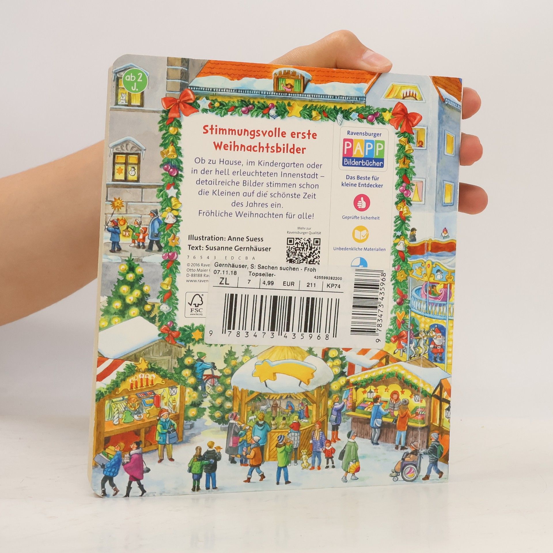 Anne Suess Sachen suchen - frohe Weihnachten
