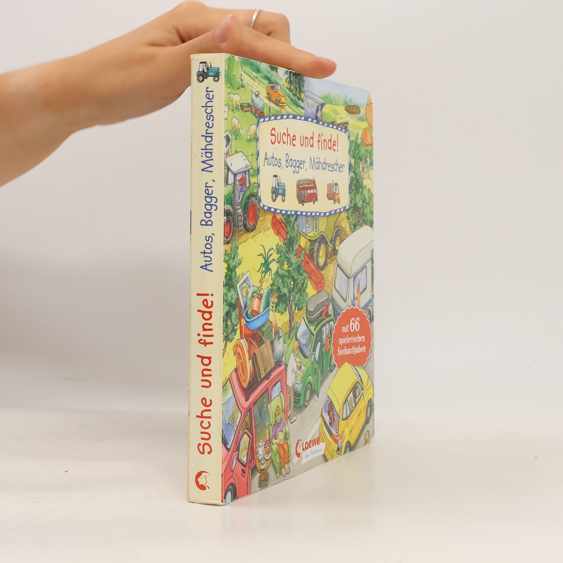 Loewe Meine allerersten Bücher Suche und finde! - Autos, Bagger, Mähdrescher