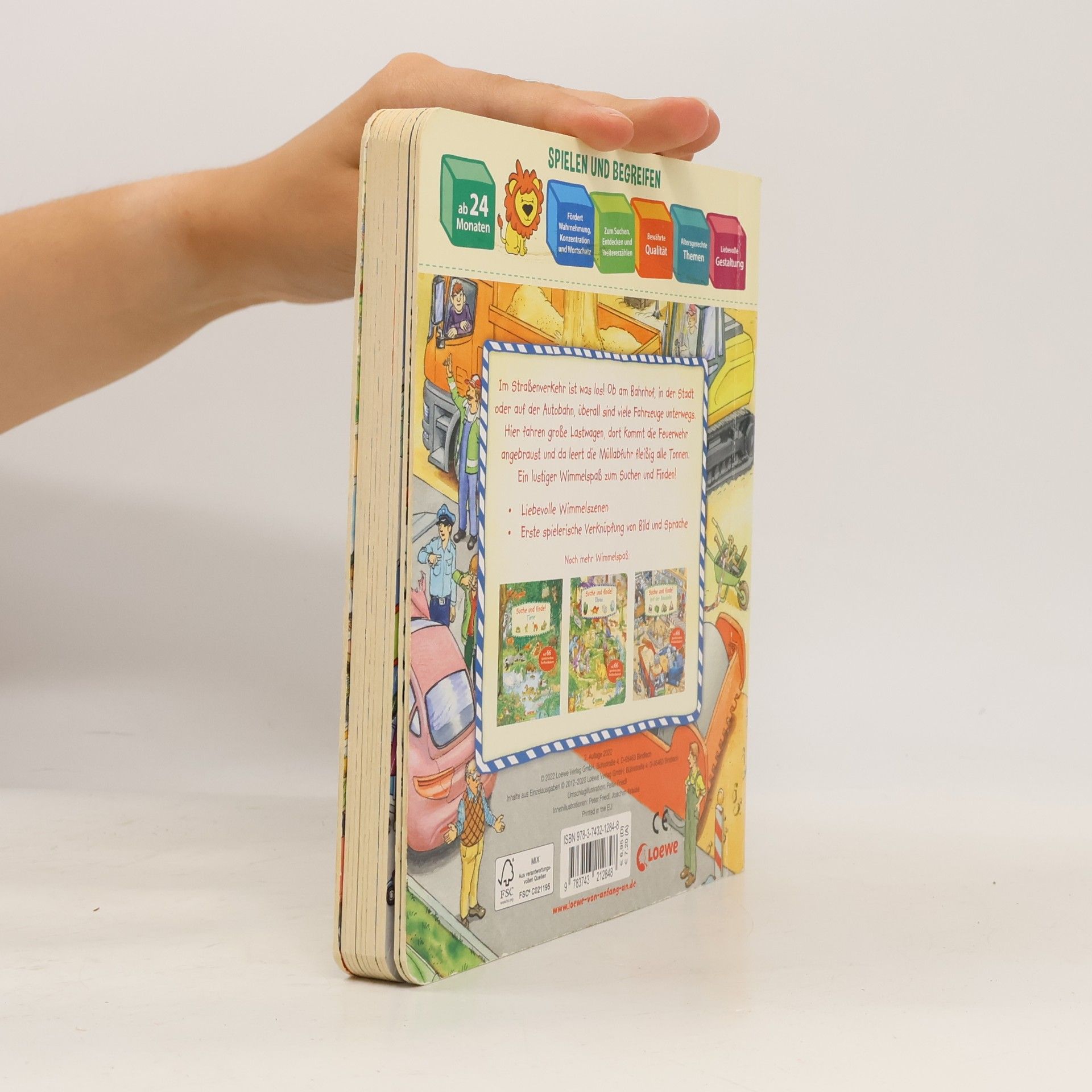 Loewe Meine allerersten Bücher Suche und finde! - Autos, Bagger, Mähdrescher