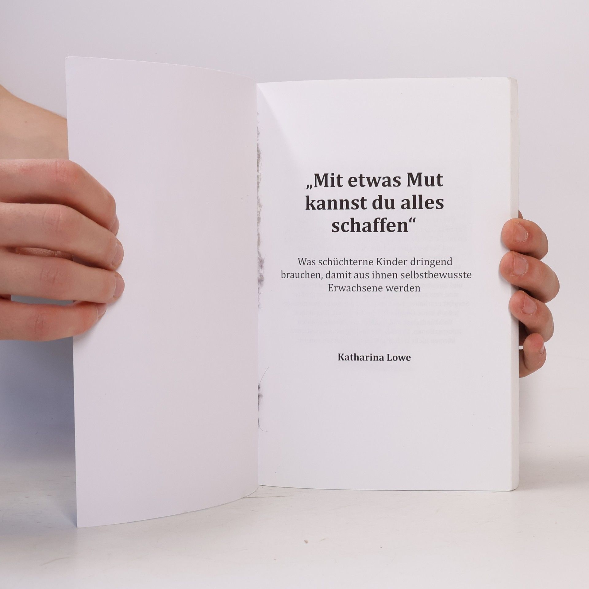 Katharina Löwe \"Mit etwas Mut kannst du alles schaffen\"