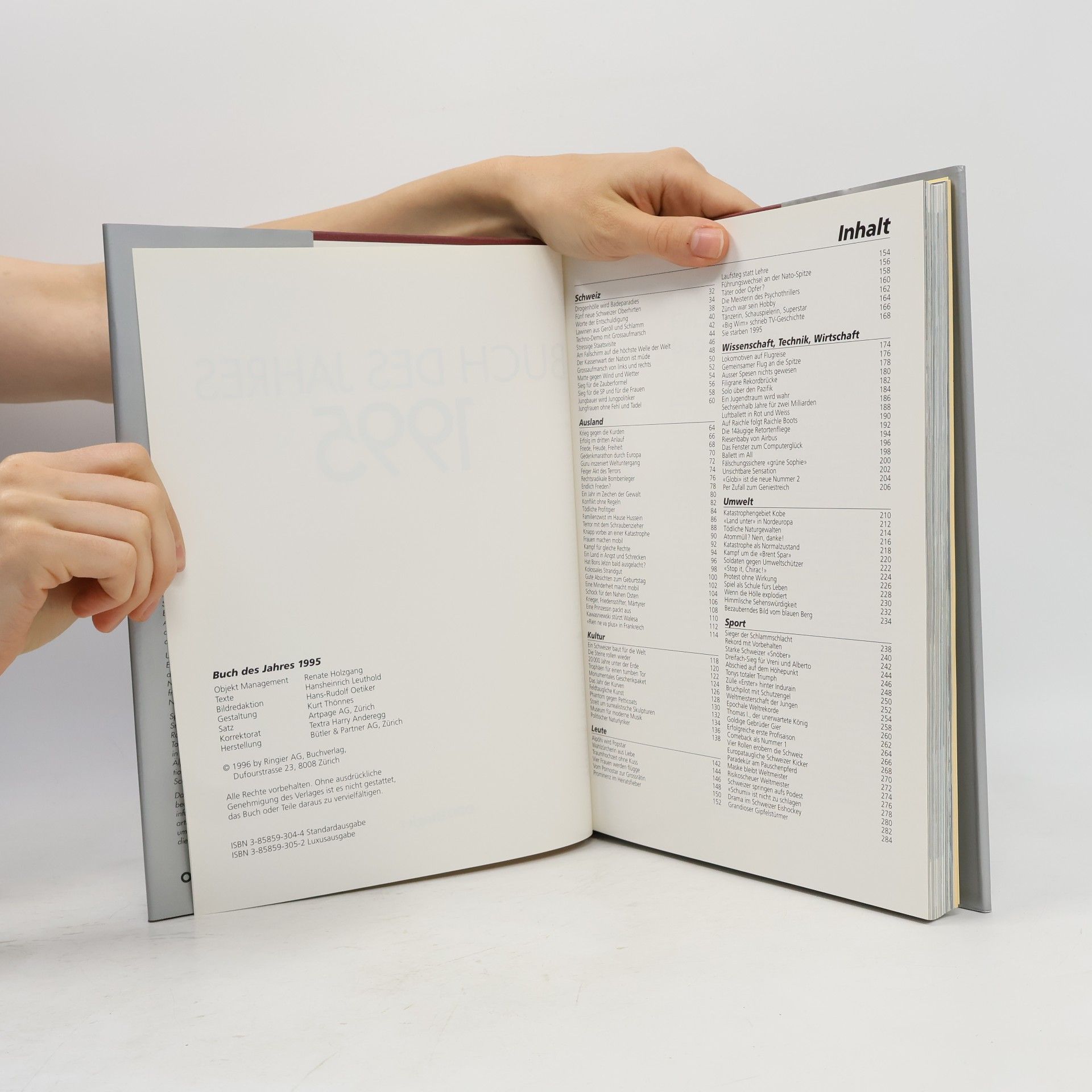 Renate Holzgang Buch des Jahres 1995
