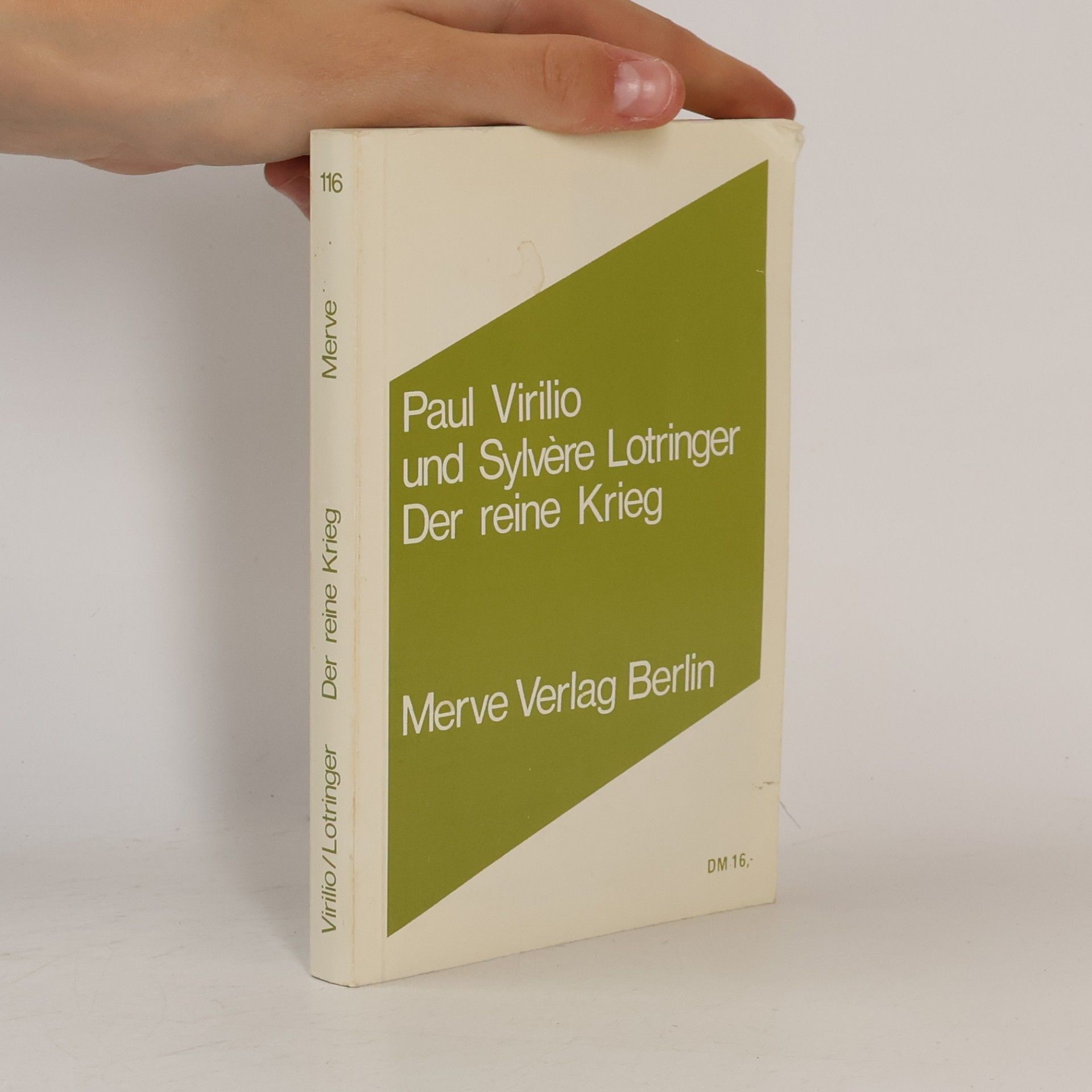 Paul Virilio Der reine Krieg