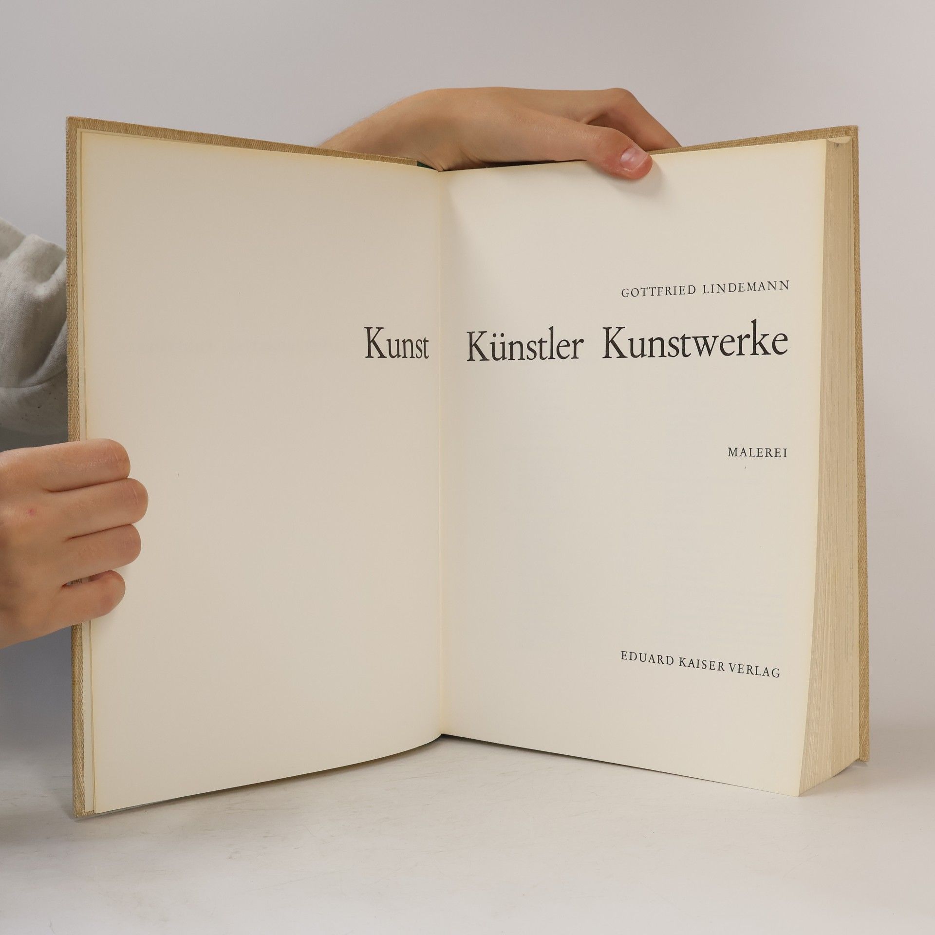 Gottfried Lindemann Kunst, Künstler, Kunstwerke. Malerei