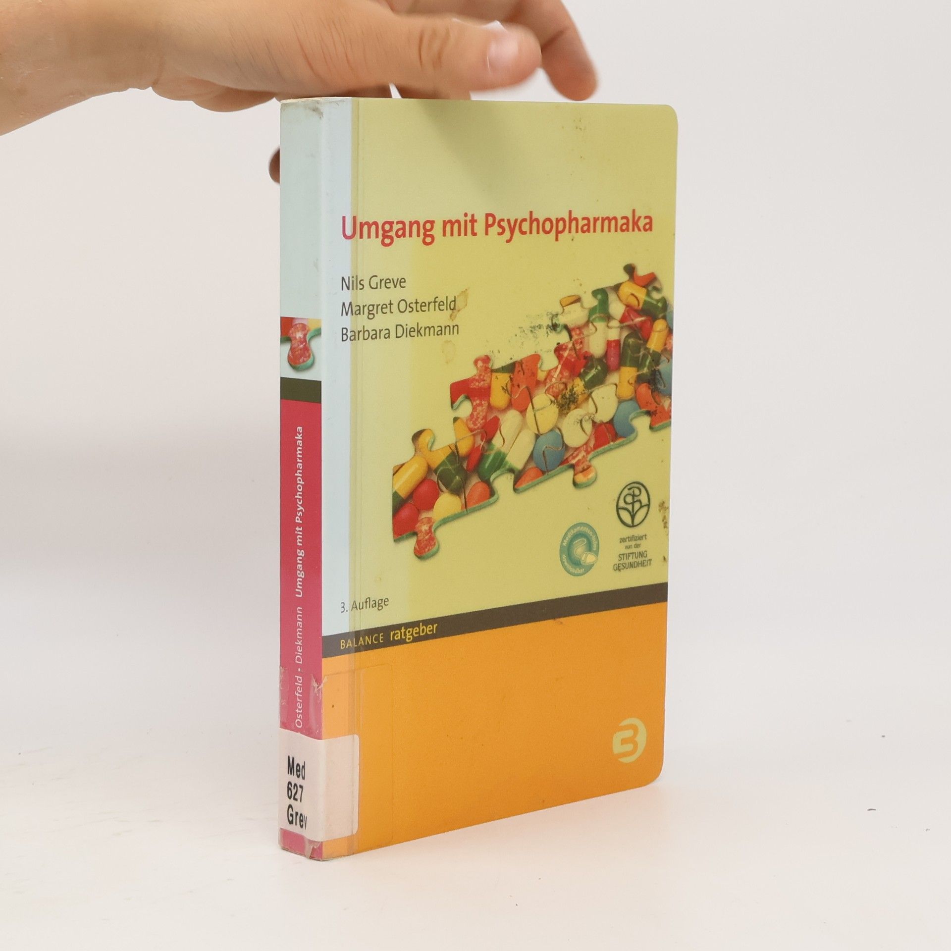 Margret Osterfeld BALANCE Ratgeber: Umgang mit Psychopharmaka