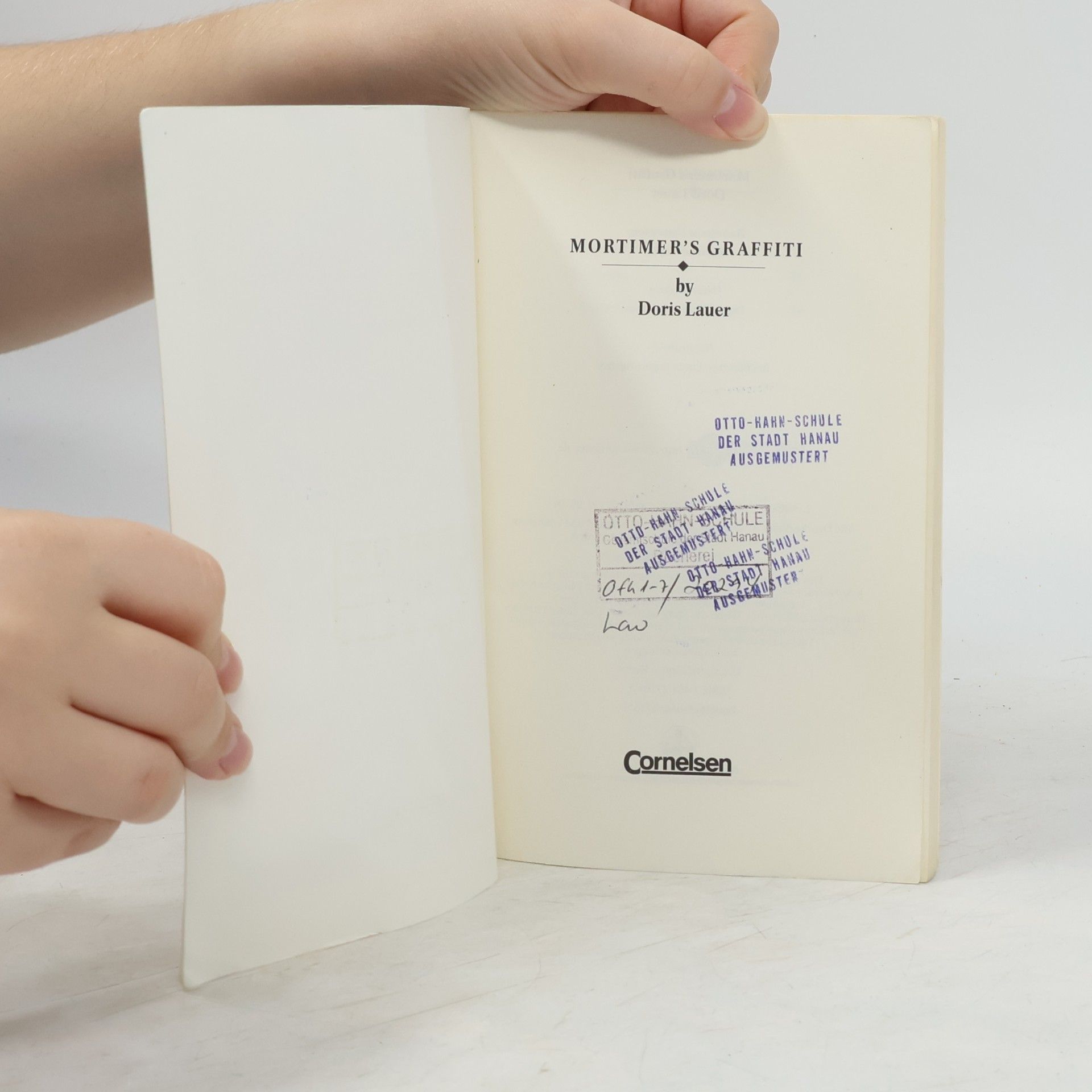 Doris Lauer Cornelsen English Library: Mortimer's Graffiti. Ab 3. Lernjahr. Level 1.