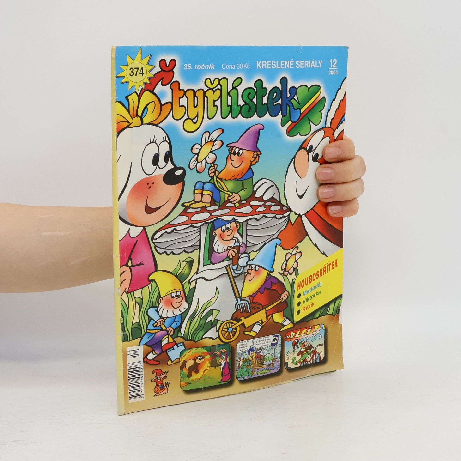 Kolektív autorov Čtyřlístek 374. 12/2004