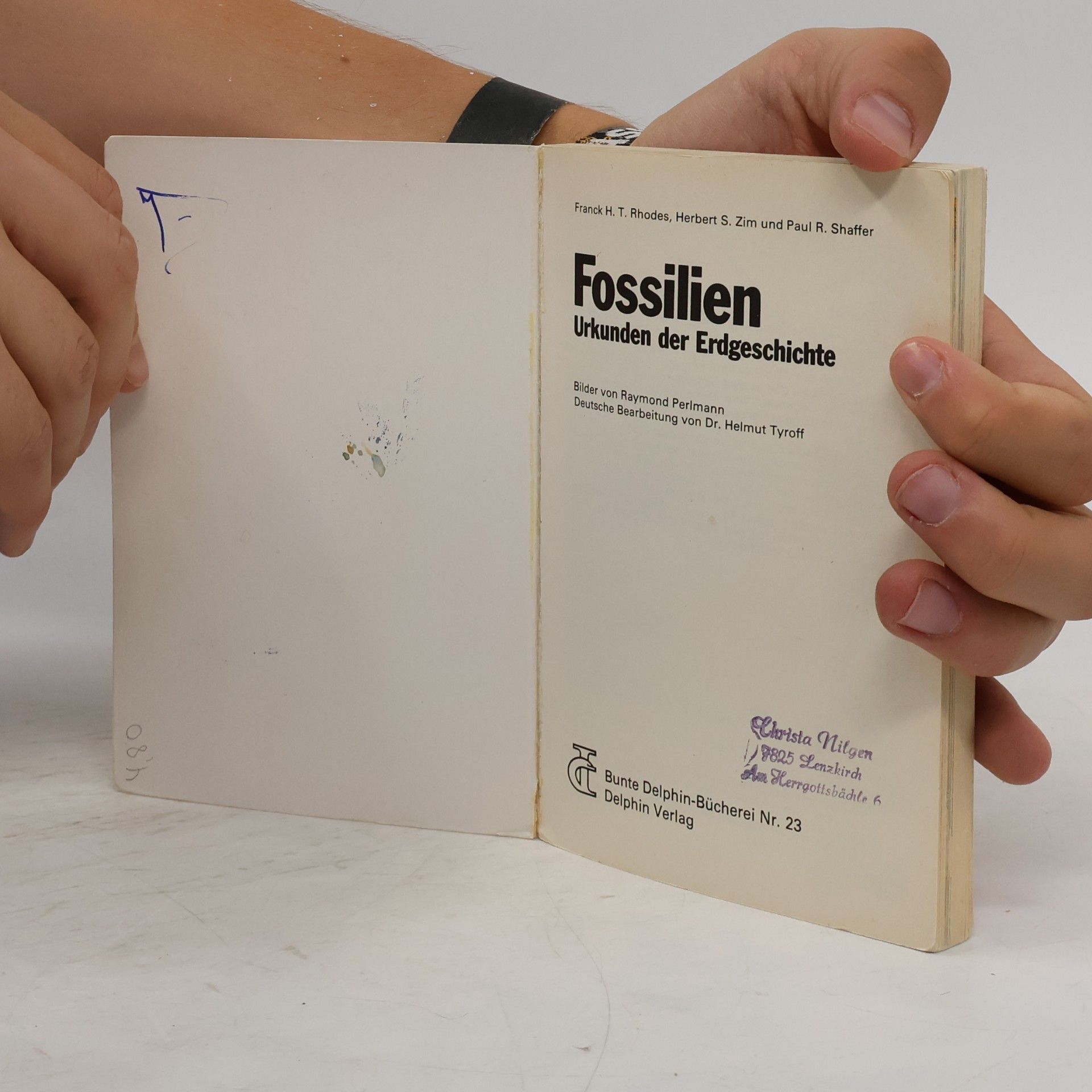 Frank Harold Trevor Rhodes Fossilien
