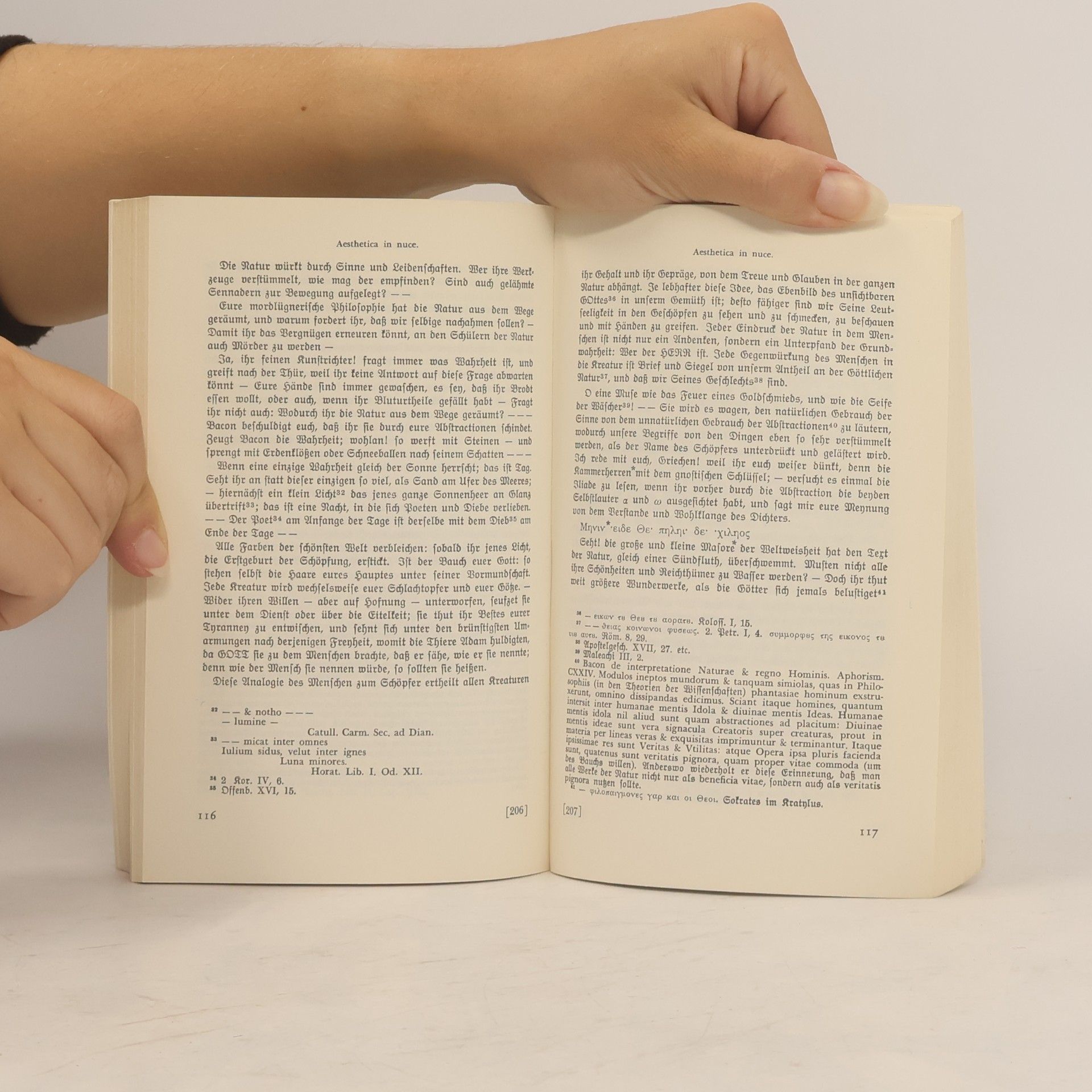 J. G. Hamann Schriften zur Sprache