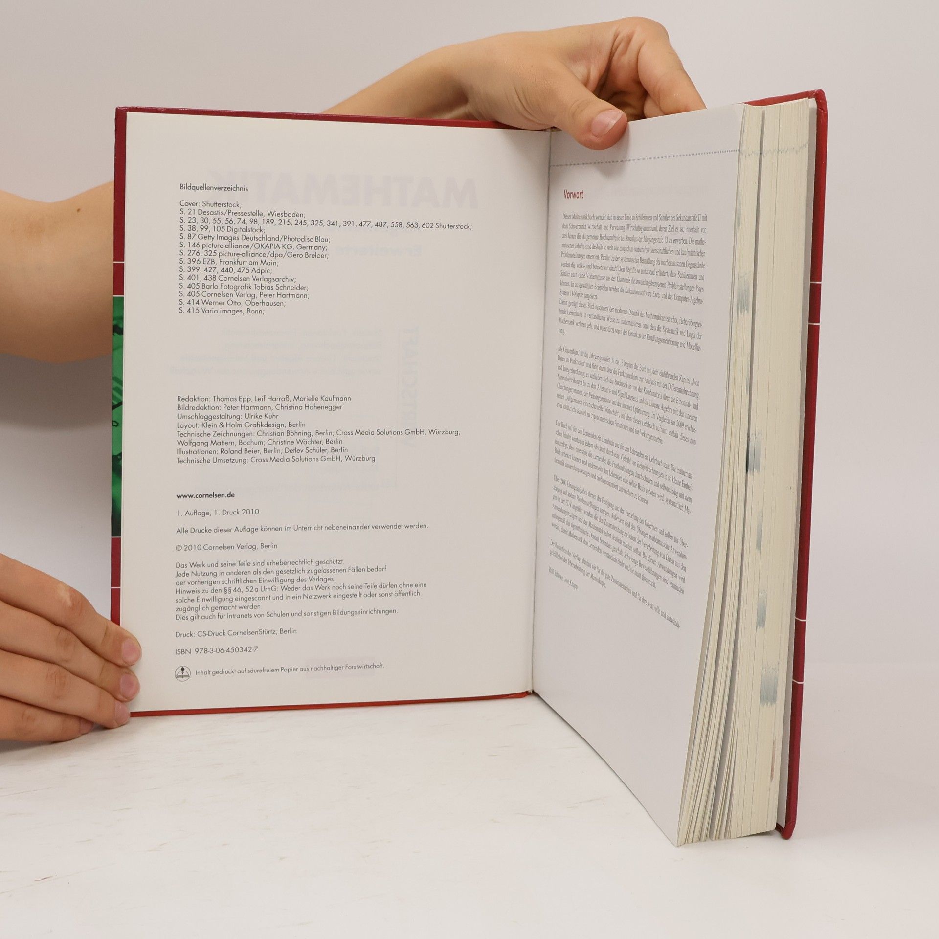 Rolf Schöwe Mathematik allgemeine Hochschulreife kaufmännisch-wirtschaftliche Richtung erweiterte Ausgabe Schülerbuch