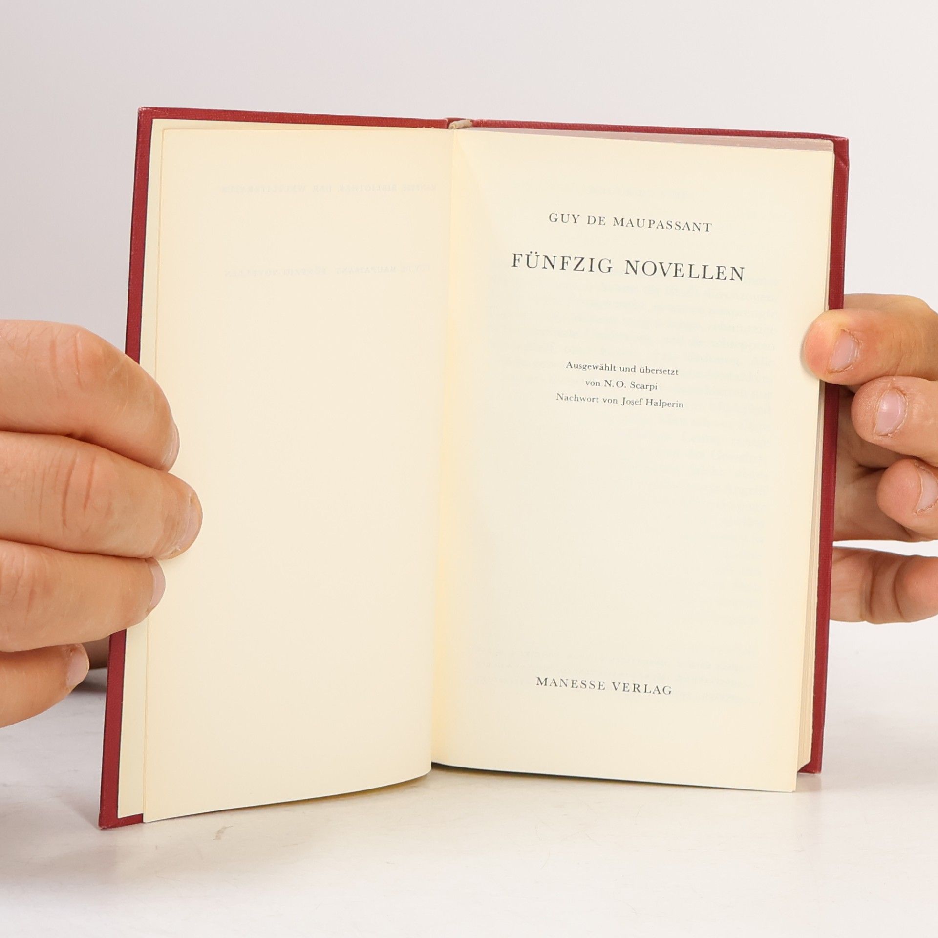 Guy de Maupassant Fünfzig Novellen