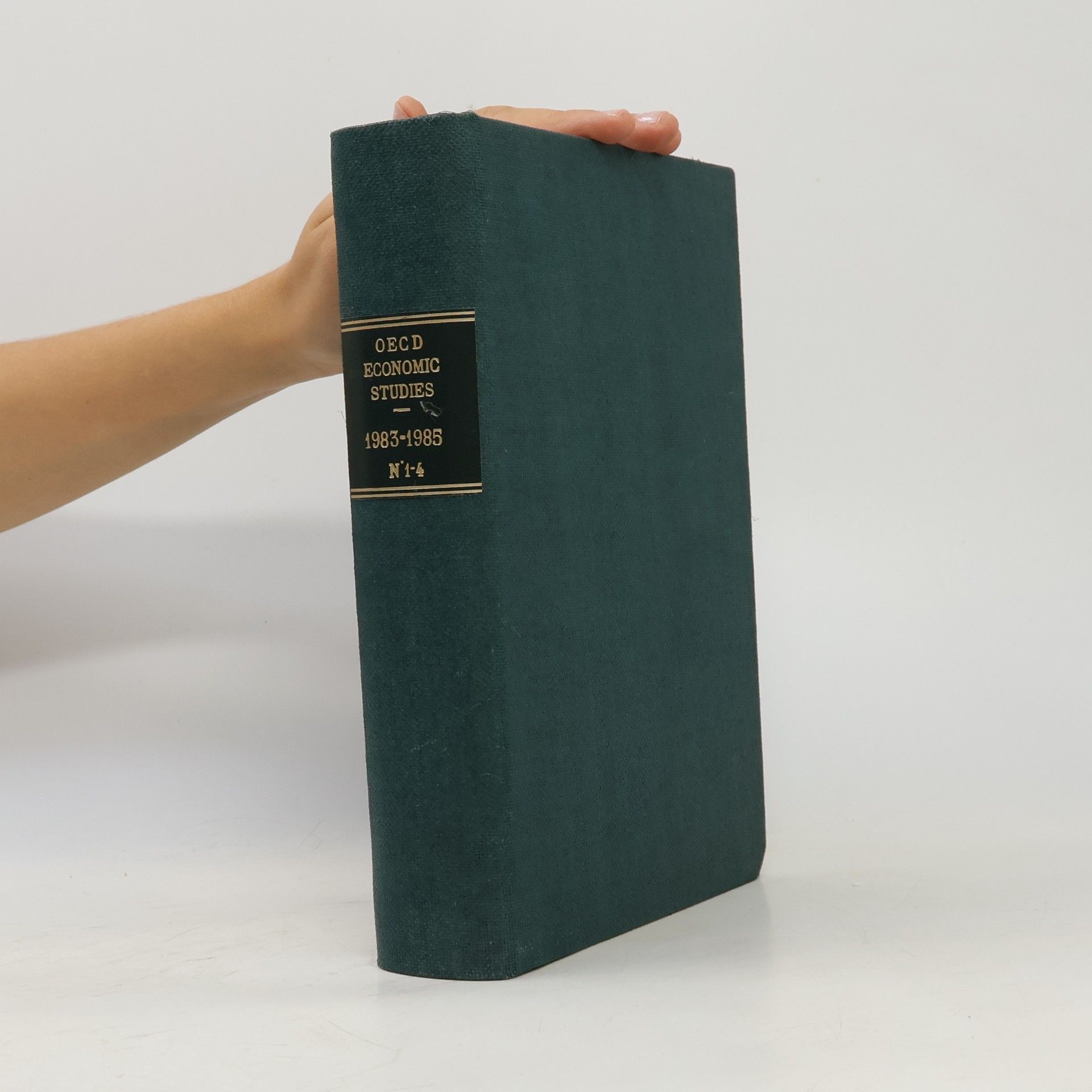 Autores varios OECD Economic Studies 1983-1985 1-4