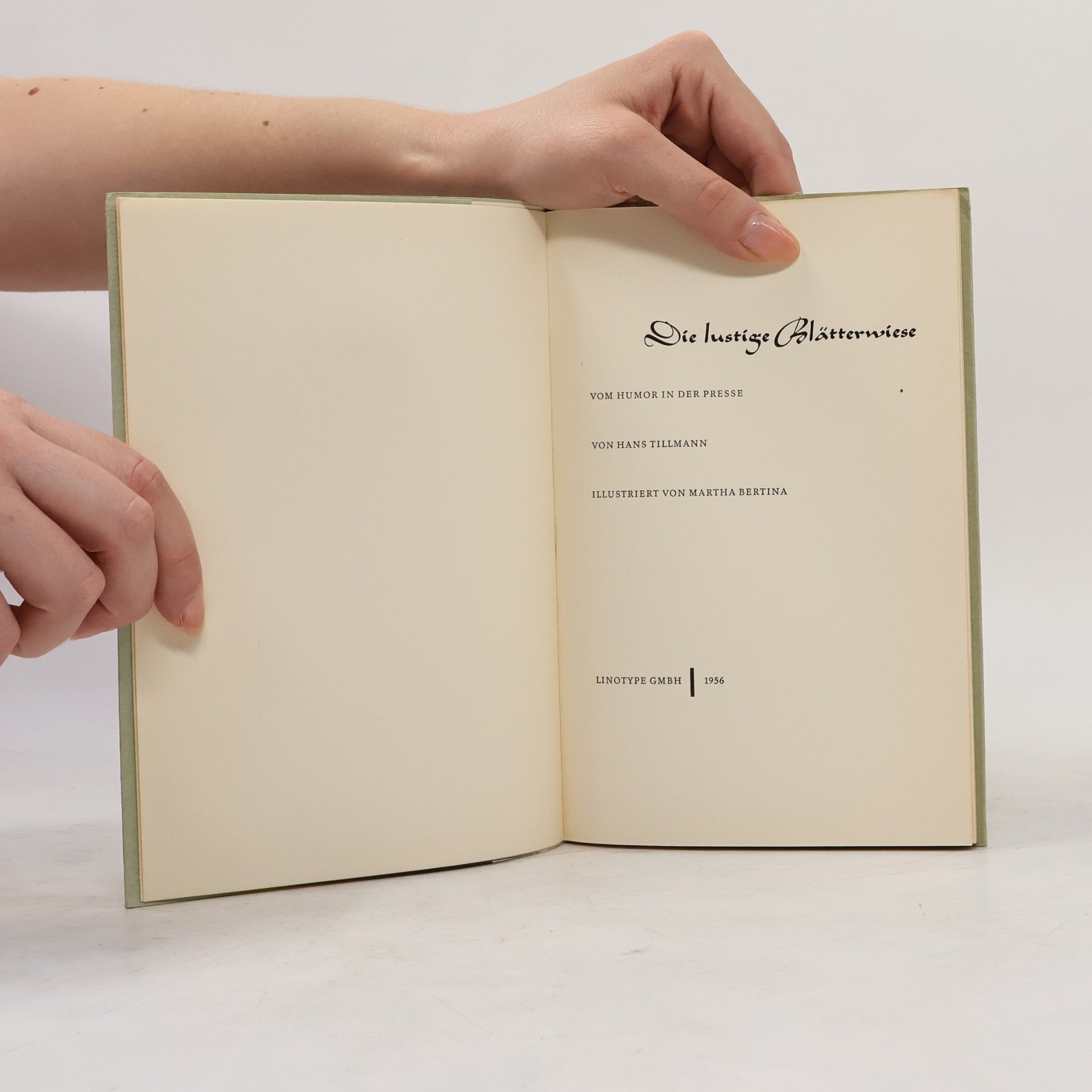 Hans Tillmann Die lustige Blätterwiese