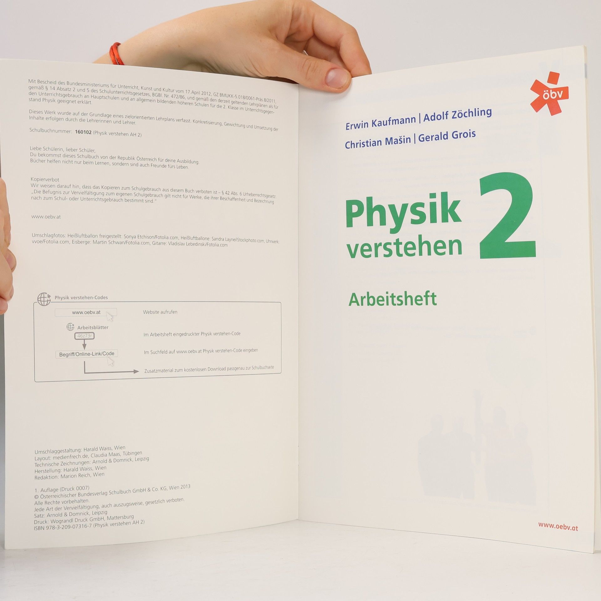 Various authors Physik verstehen 2. Arbeitsheft