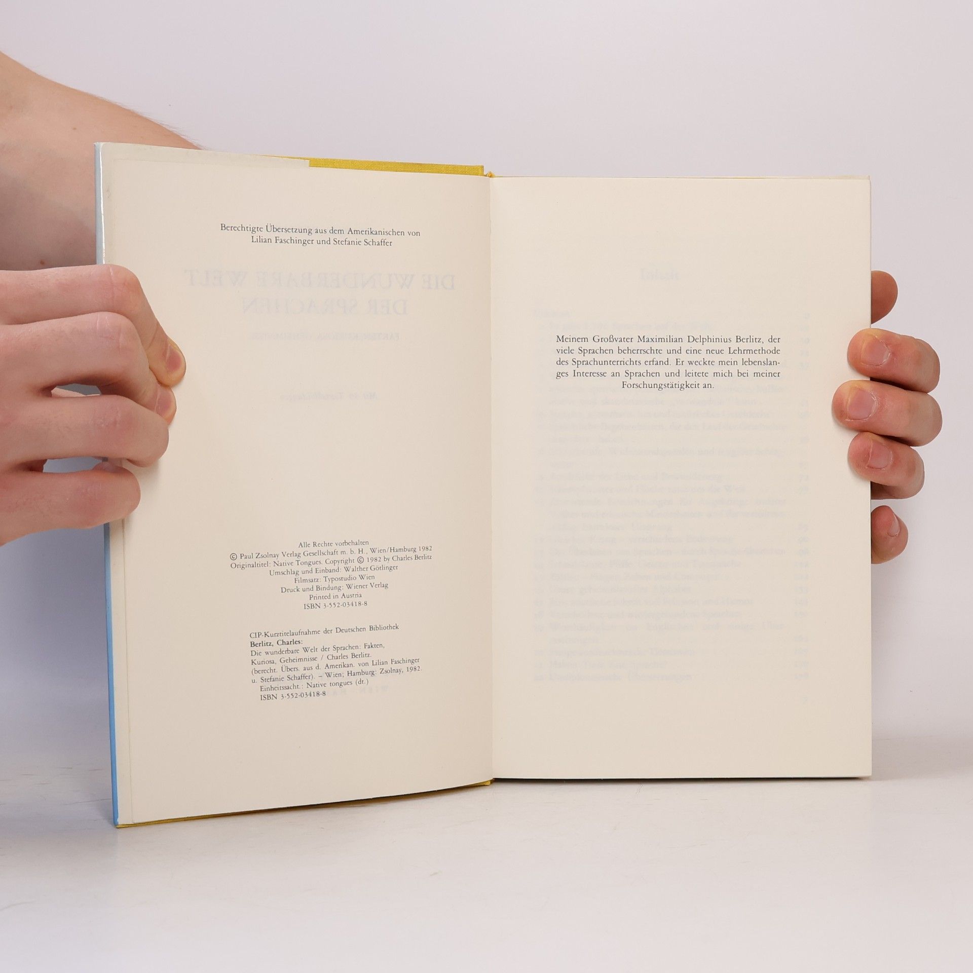 Charles Berlitz Die wunderbare Welt der Sprachen