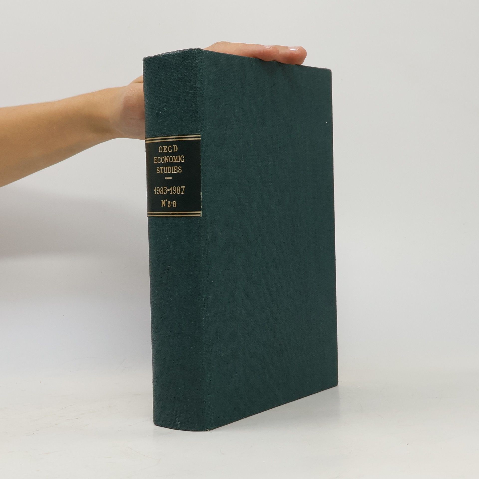 Various authors OECD Economic Studies 1985-1987