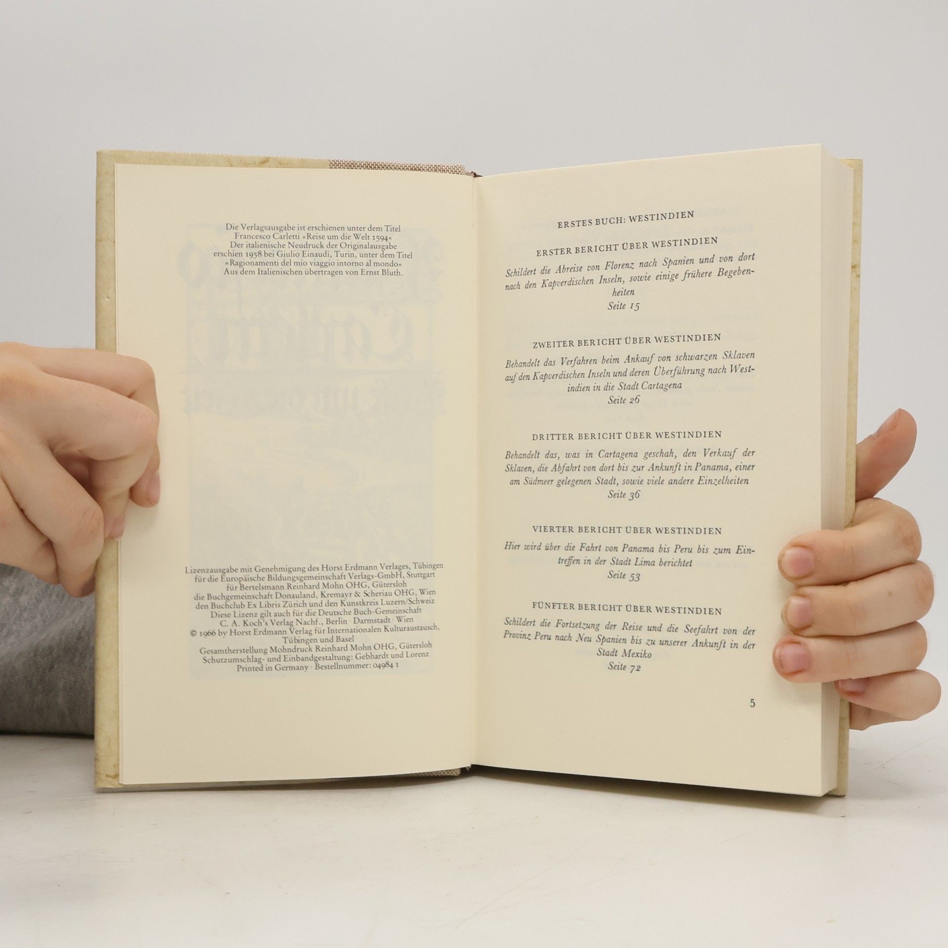 Francesco Carletti Reise um die Welt