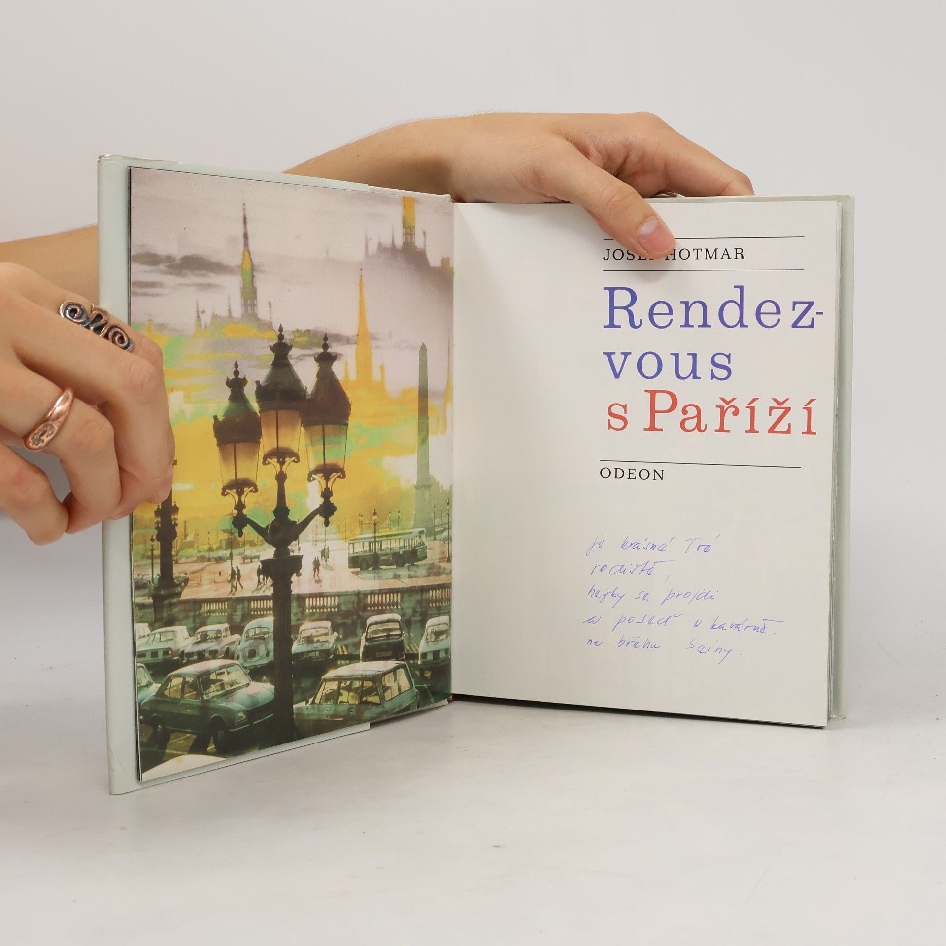 Josef Hotmar Rendez-vous s Paříží