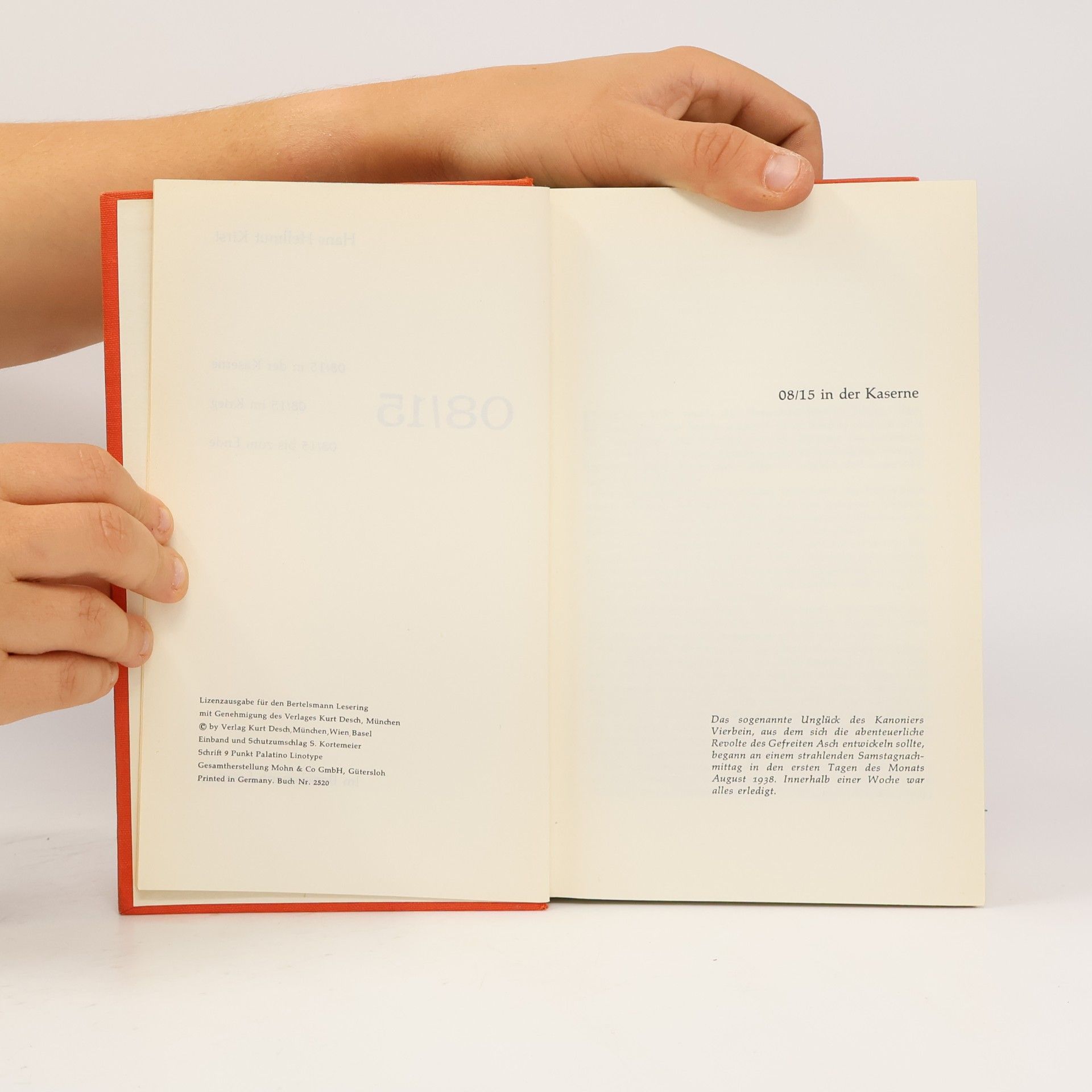 Hans Hellmut Kirst 08/15
