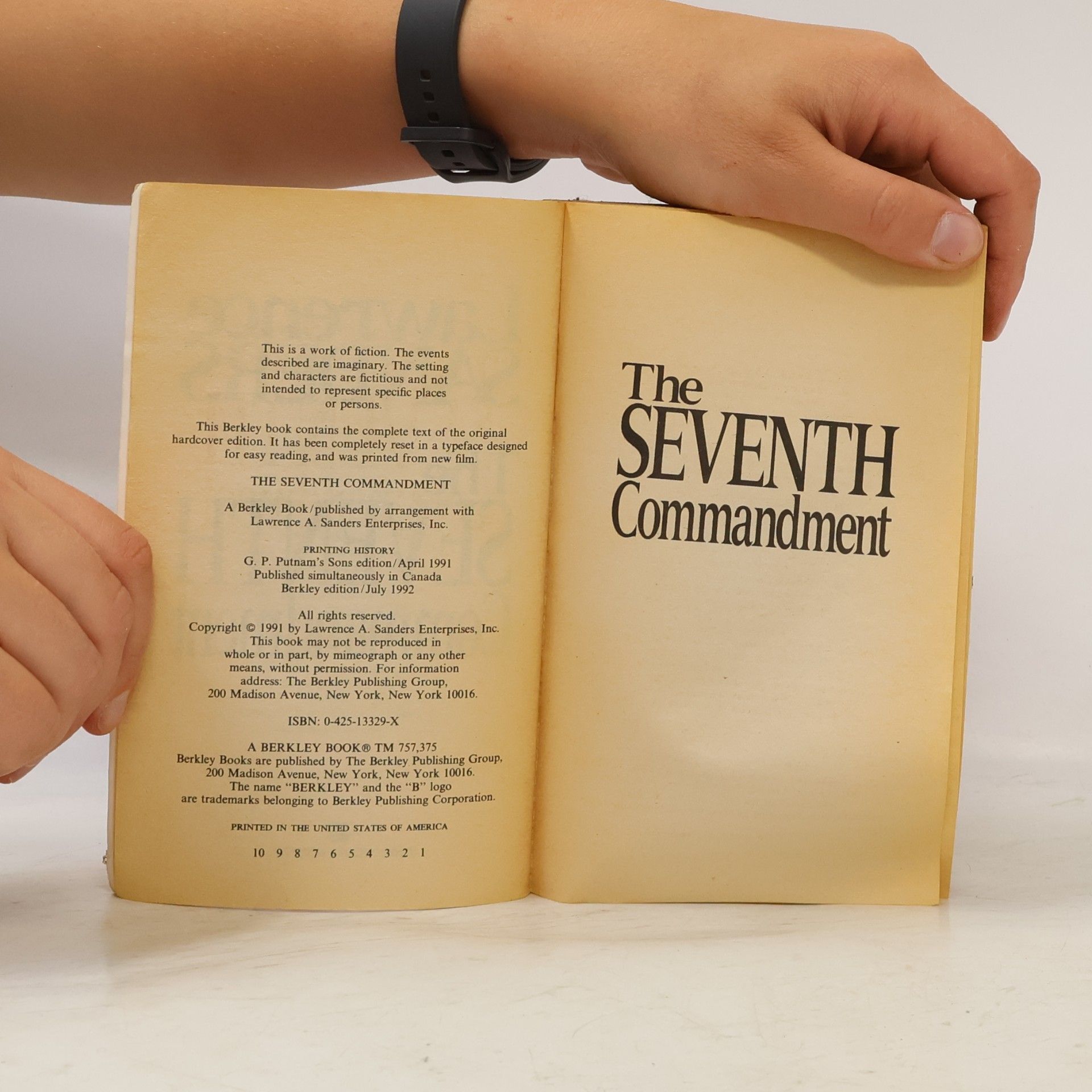 Lawrence Sanders The Seventh Commandment