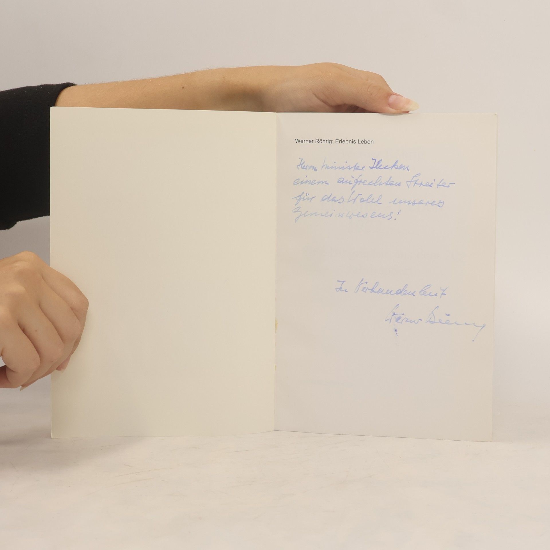 Werner Röhrig Erlebnis Leben