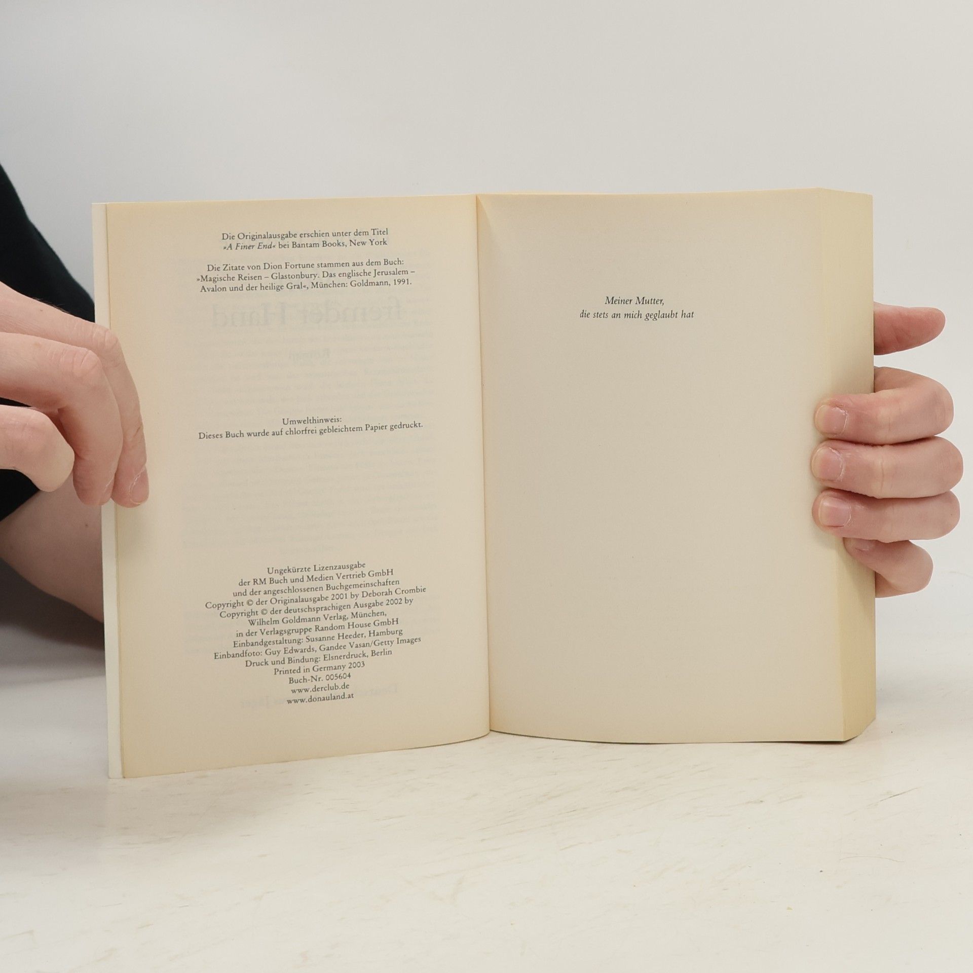 Deborah Crombie Von fremder Hand
