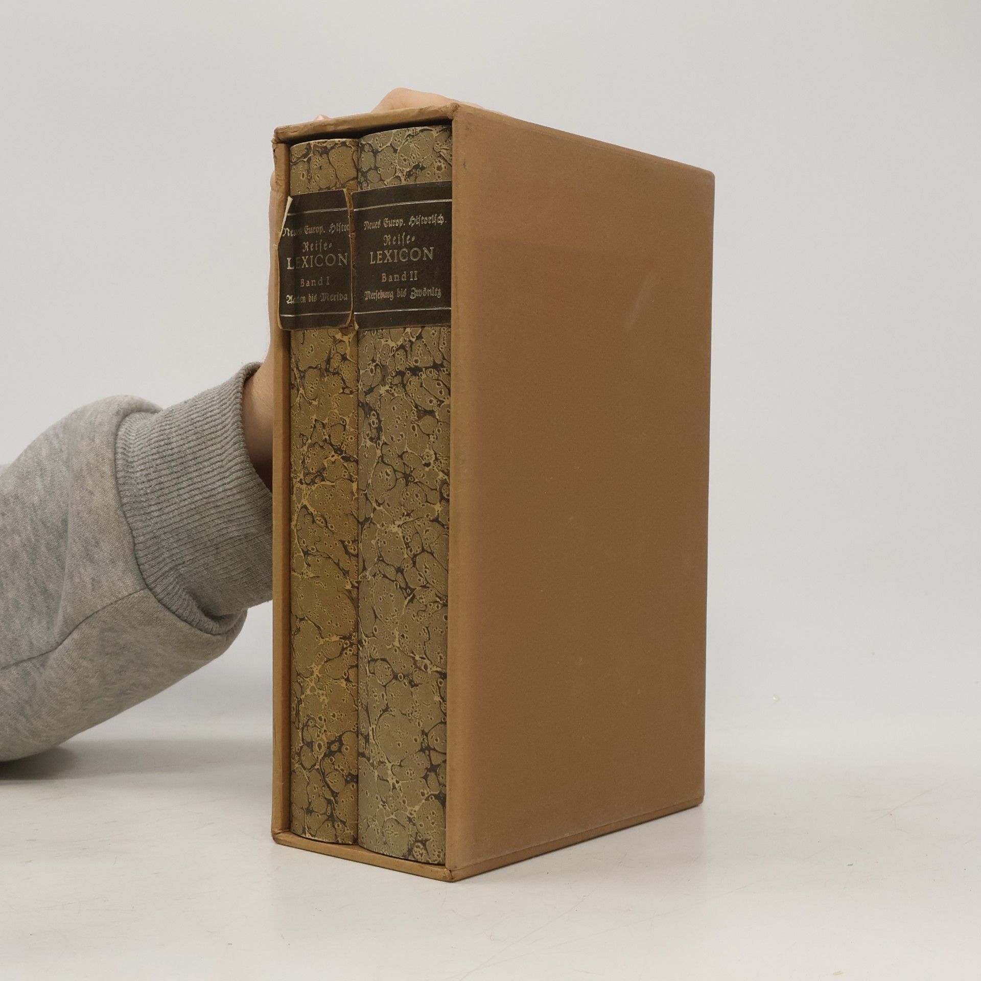 Kolektiv autorů Neues europäisches historisches Reise-Lexicon I-II.