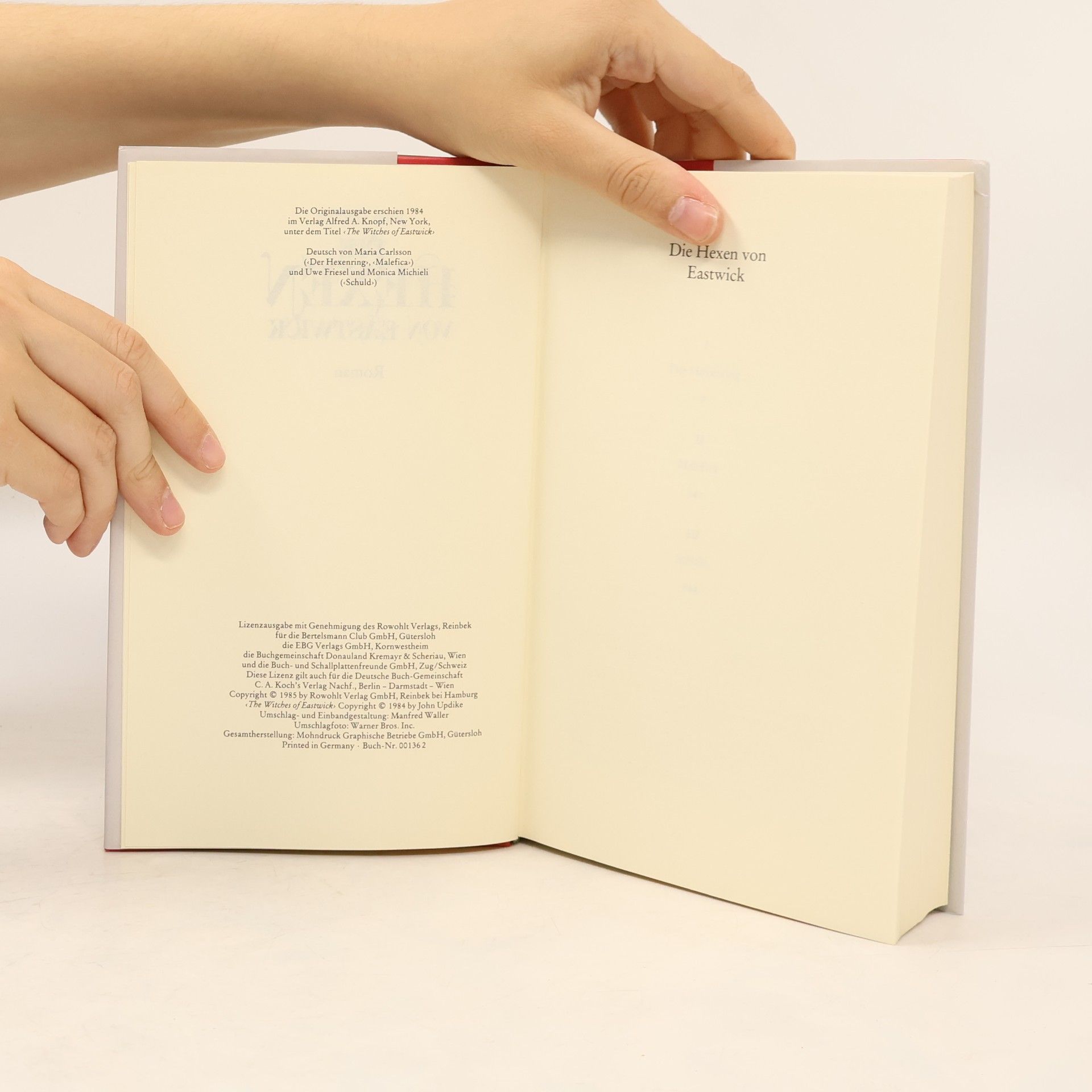 John Updike Die Hexen von Eastwick