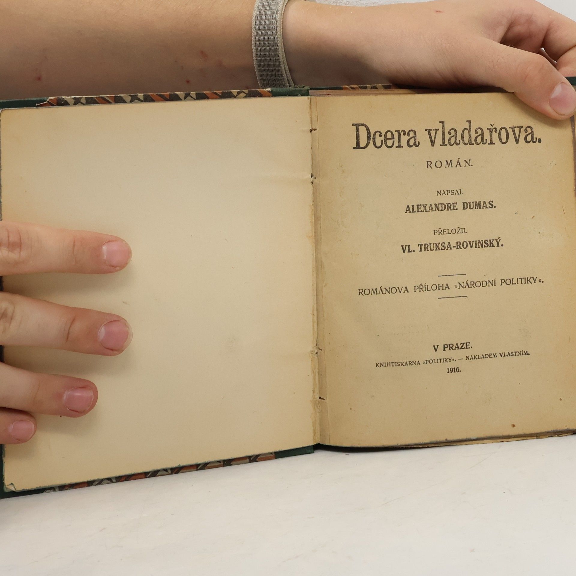 Alexandre Dumas Dcera vladařova