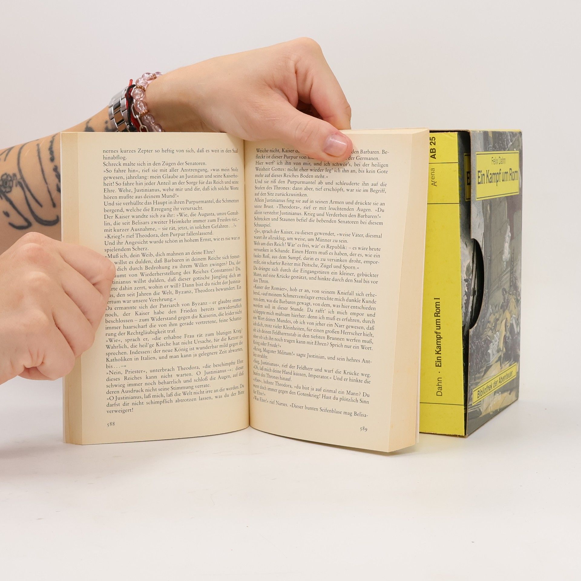 Felix Dahn Ein Kampf um Rom