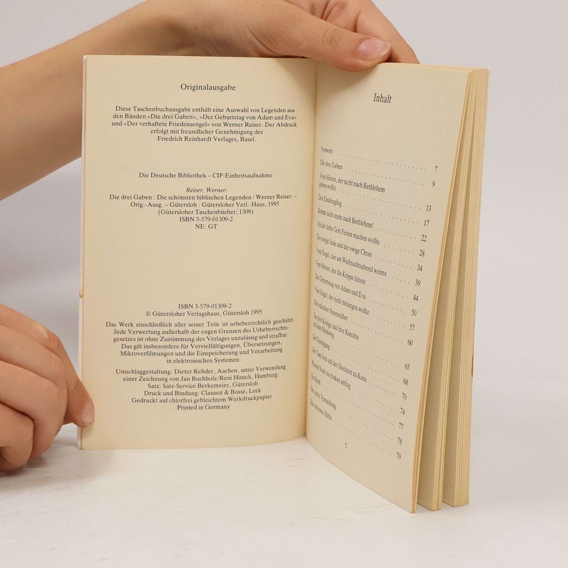 Die drei Gaben. Die schönsten biblischen Legenden.