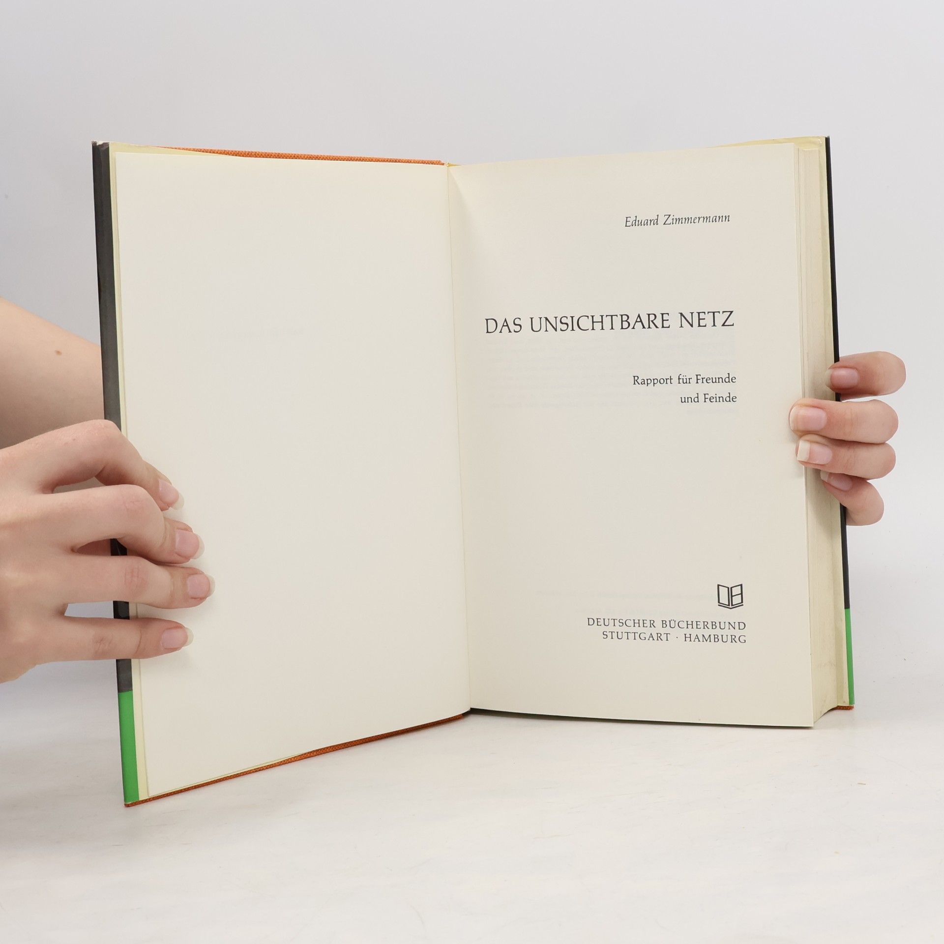 Eduard Zimmermann Das unsichtbare Netz
