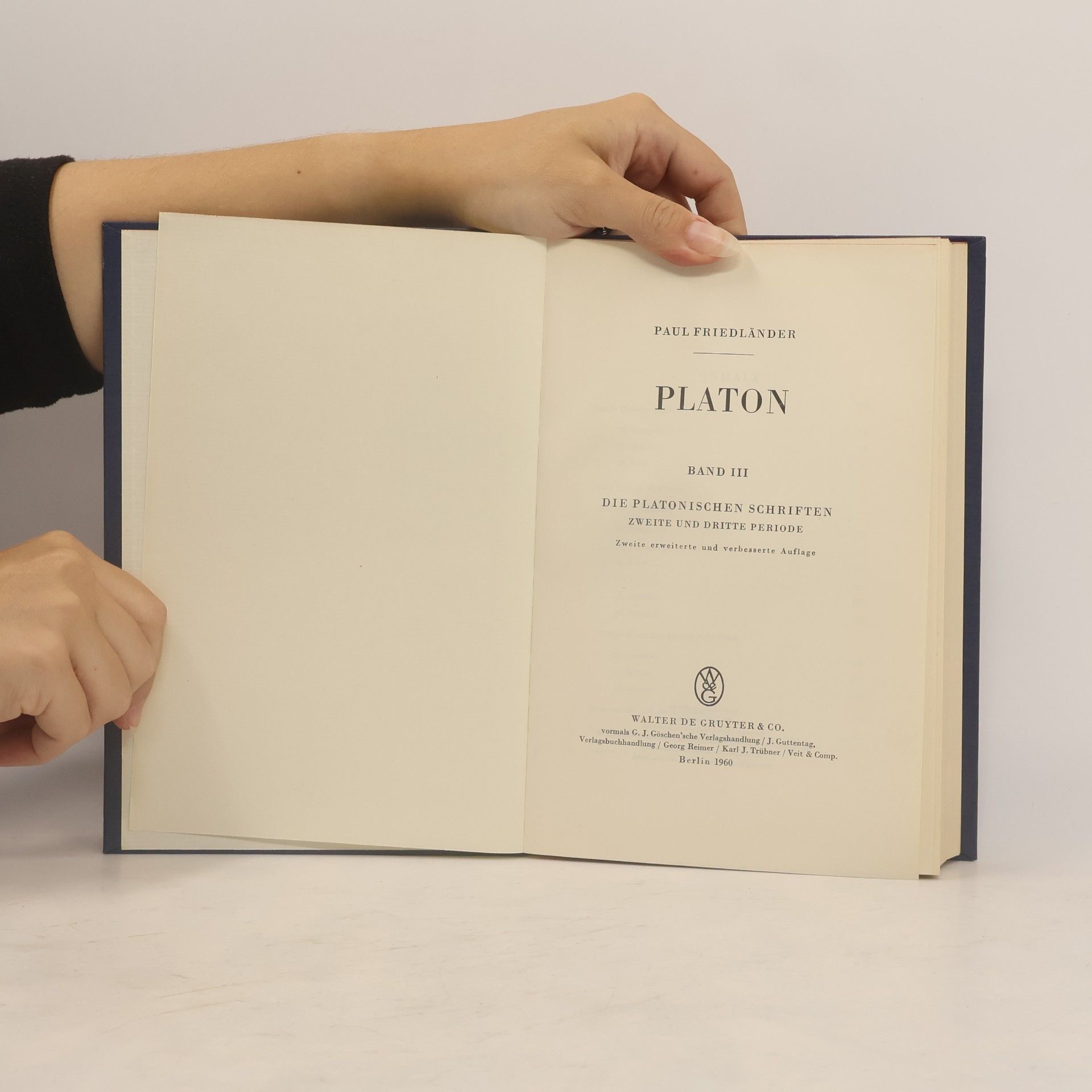 Paul Friedländer Platon III