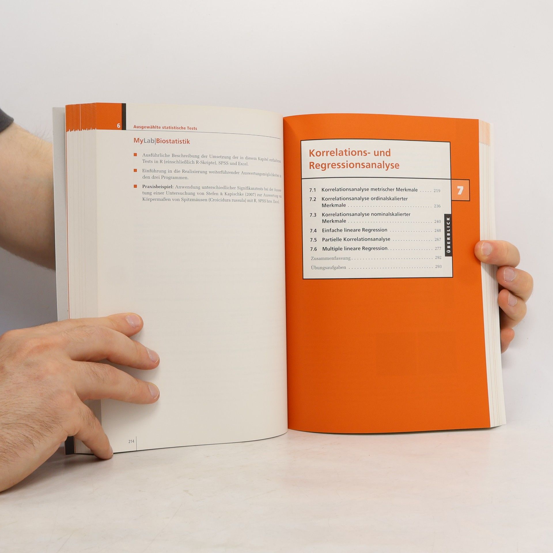 Matthias Rudolf Pearson Studium - Biologie: Biostatistik