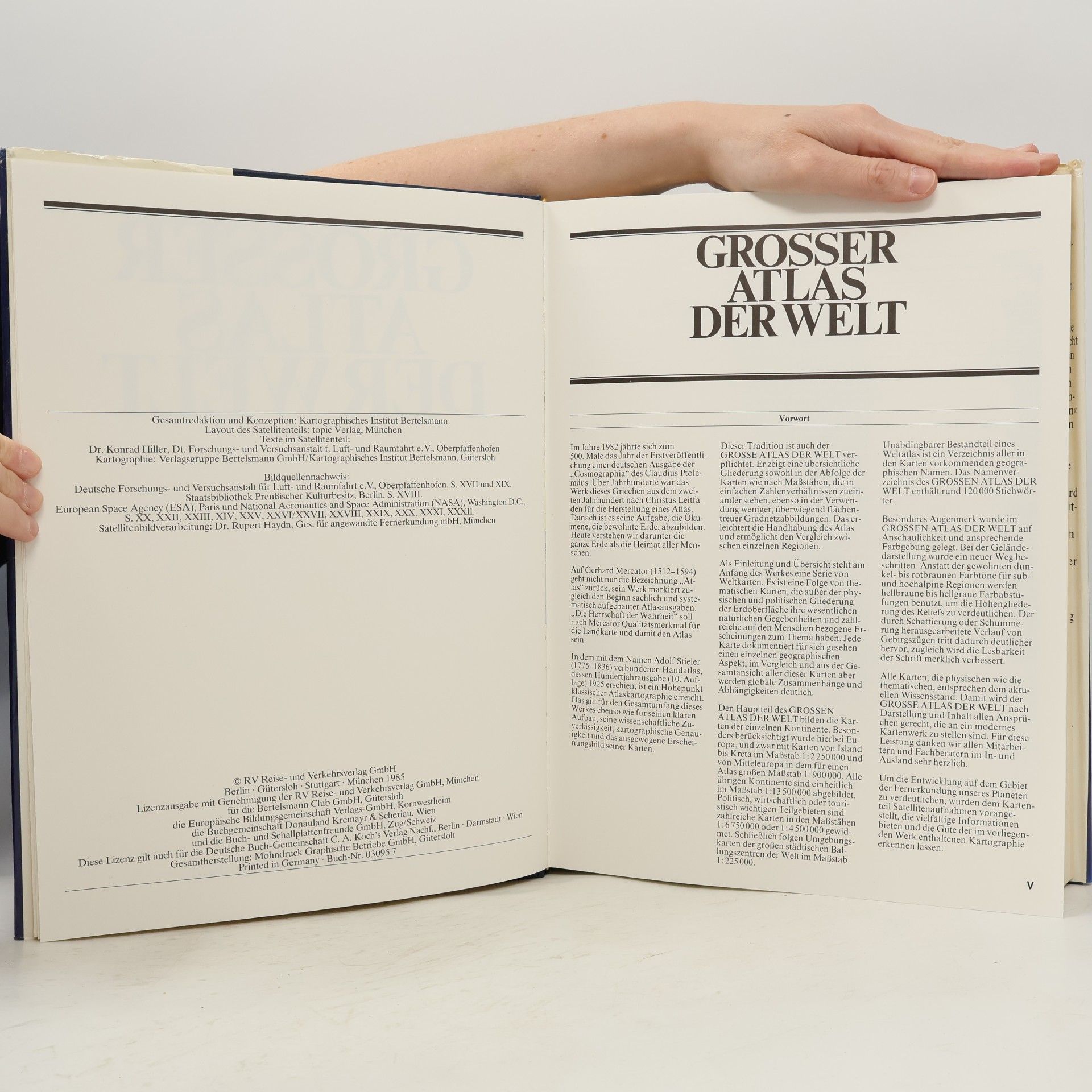 Various authors Grosser Atlas der Welt