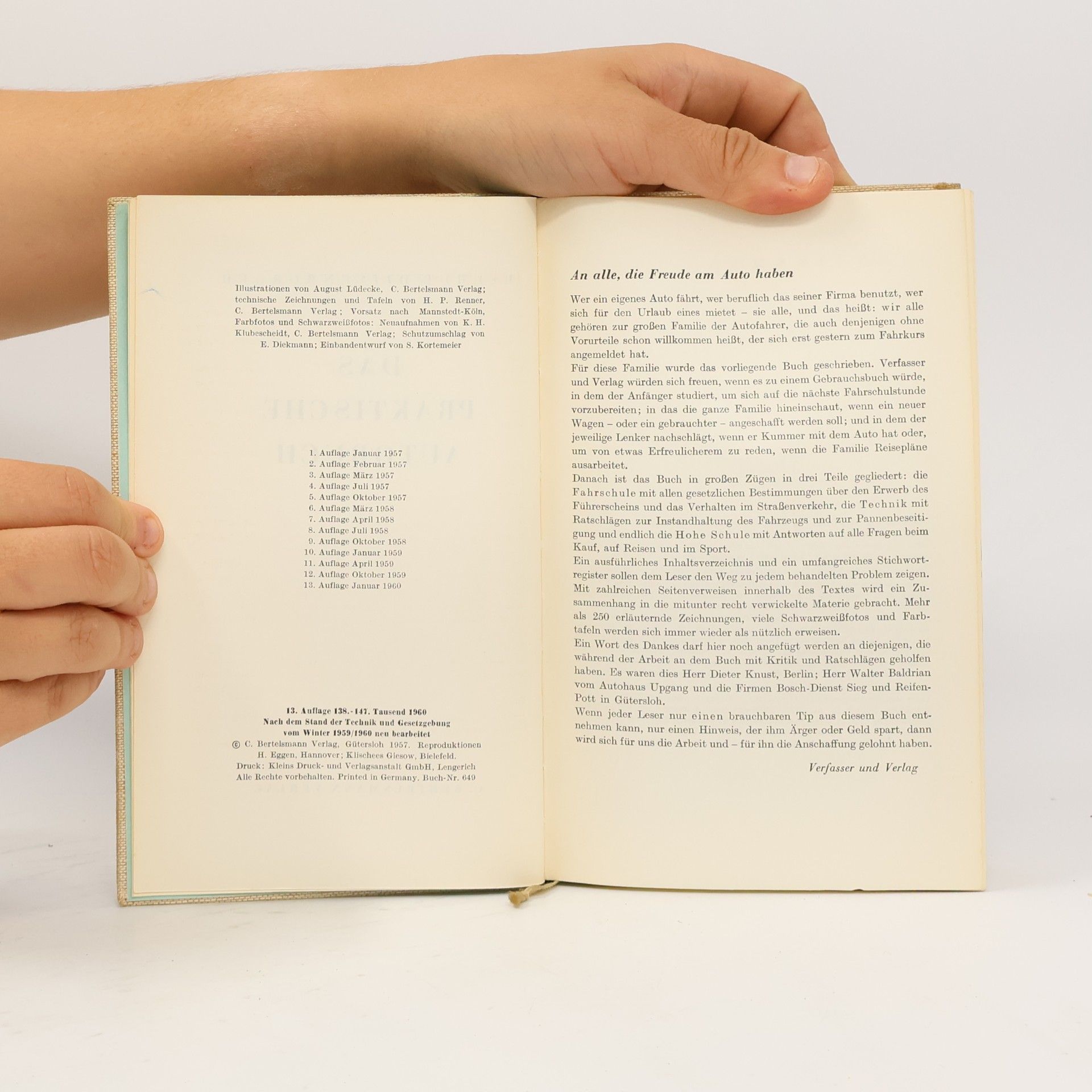Helmut Dillenburger Das Praktische Autobuch
