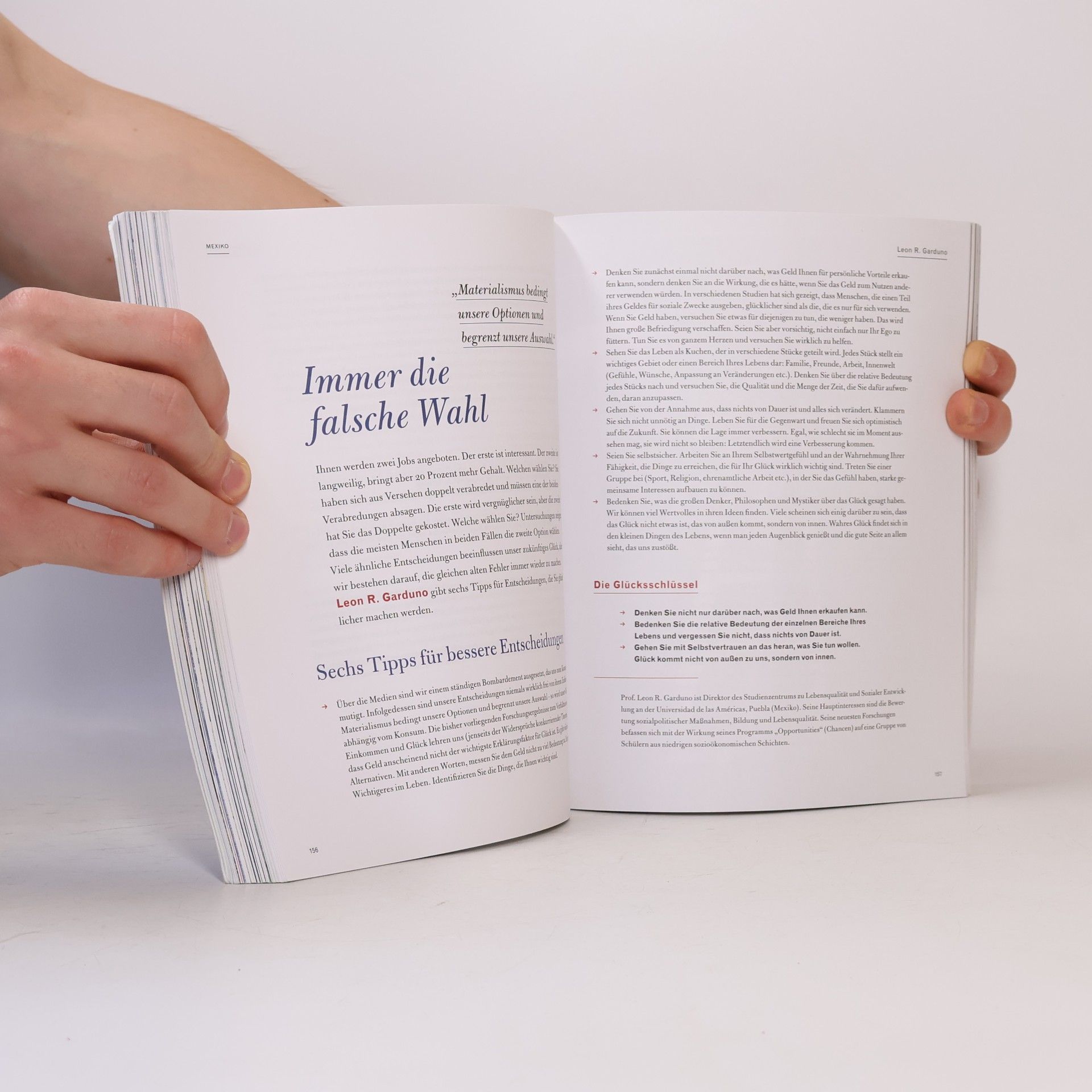 Leo Bormans Glück. The World Book of Happiness