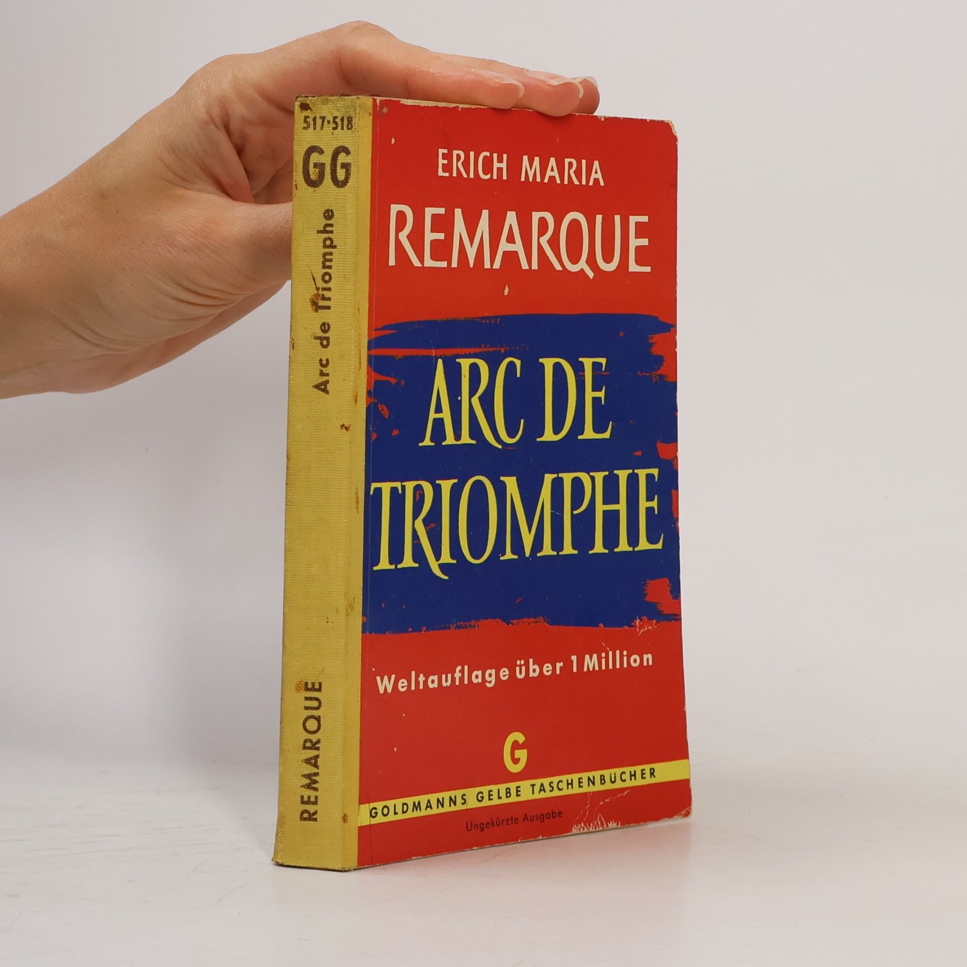 Erich Maria Remarque Arc de Triomphe